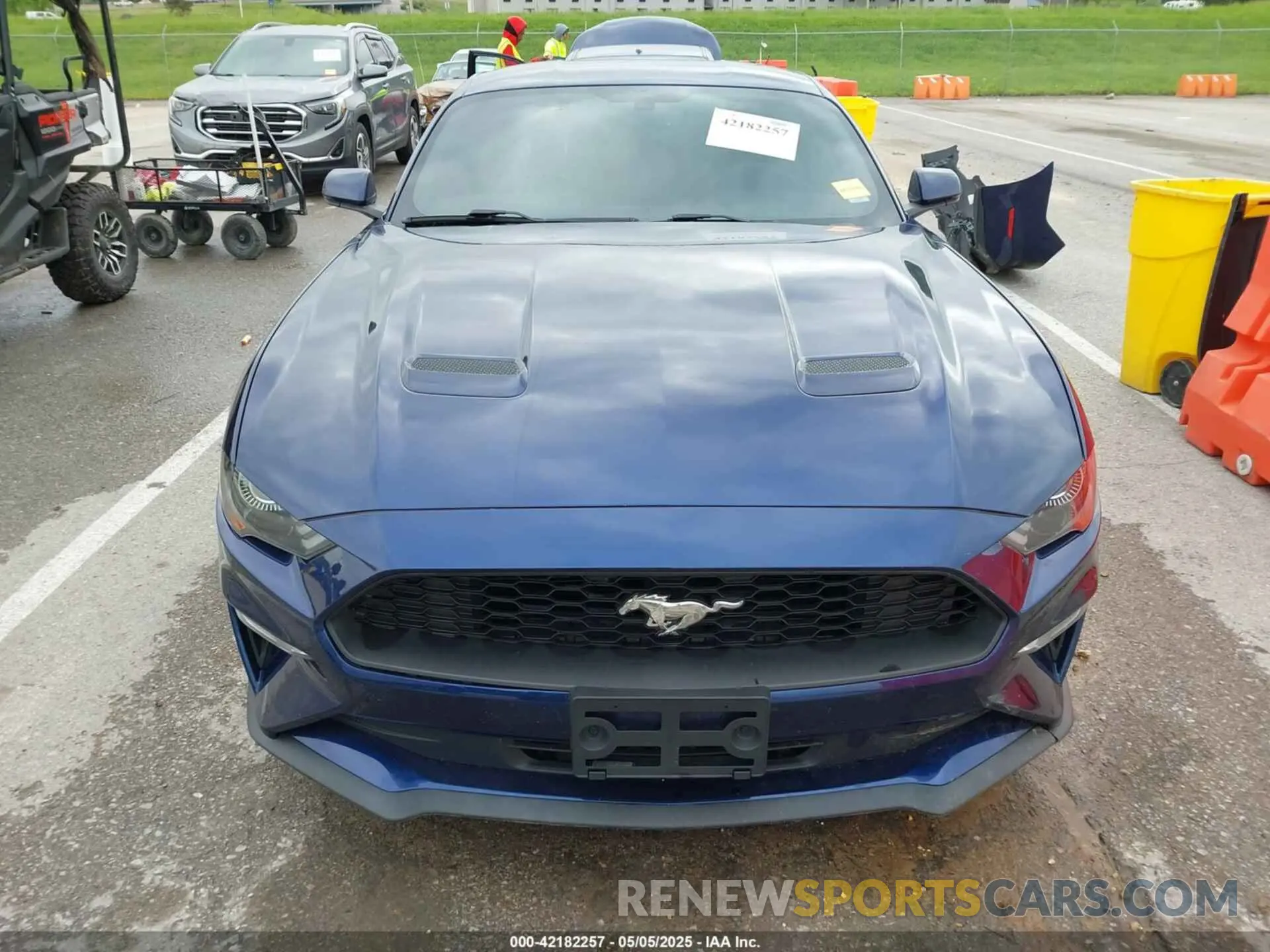 13 fotografías del automóvil dañado 1FA6P8TH2L5108722 FORD MUSTANG 2020