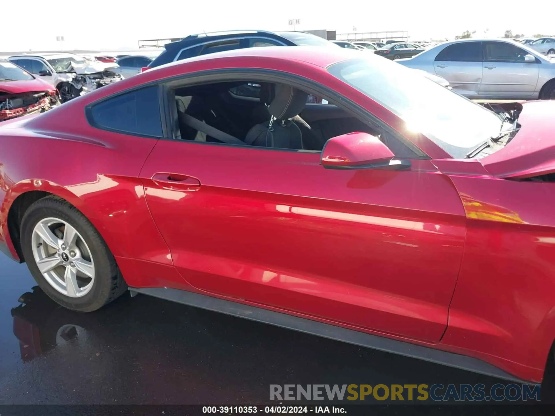13 fotografías del automóvil dañado 1FA6P8TH2L5114343 FORD MUSTANG 2020