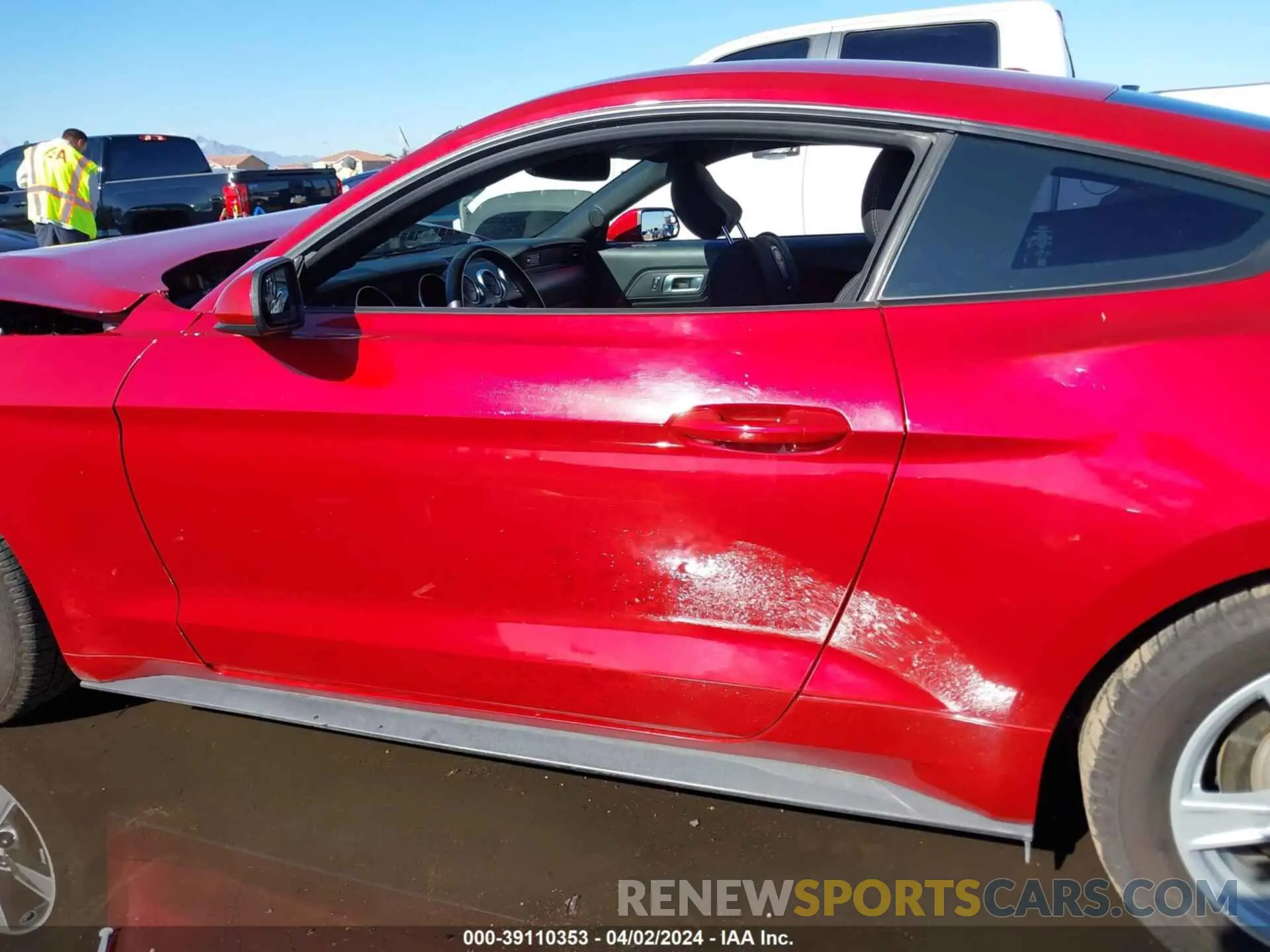 14 fotografías del automóvil dañado 1FA6P8TH2L5114343 FORD MUSTANG 2020