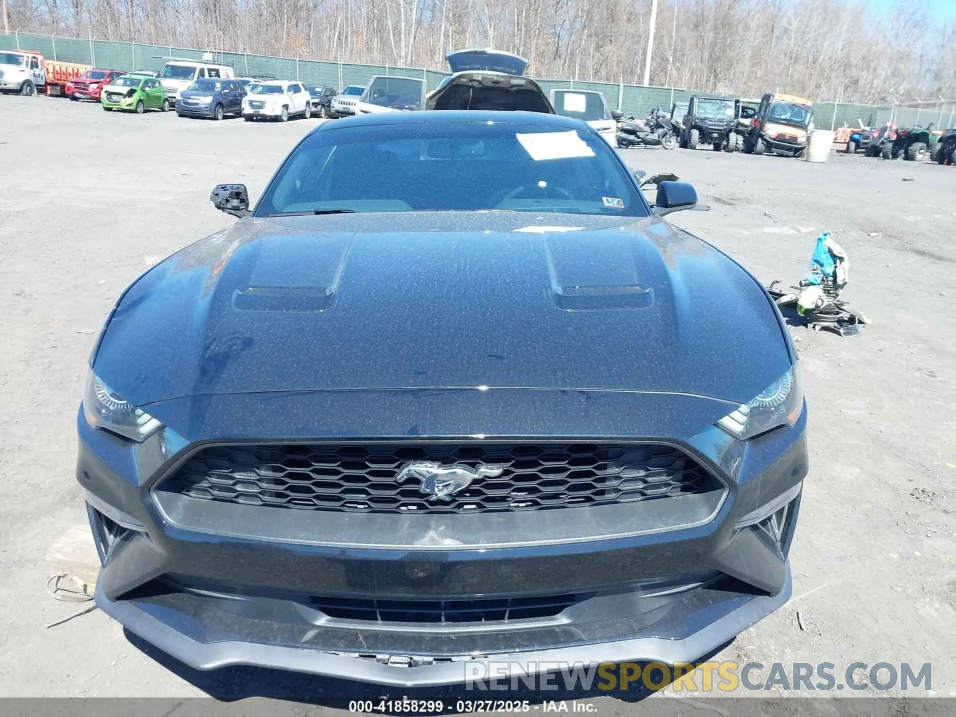 12 fotografías del automóvil dañado 1FA6P8TH2L5128971 FORD MUSTANG 2020