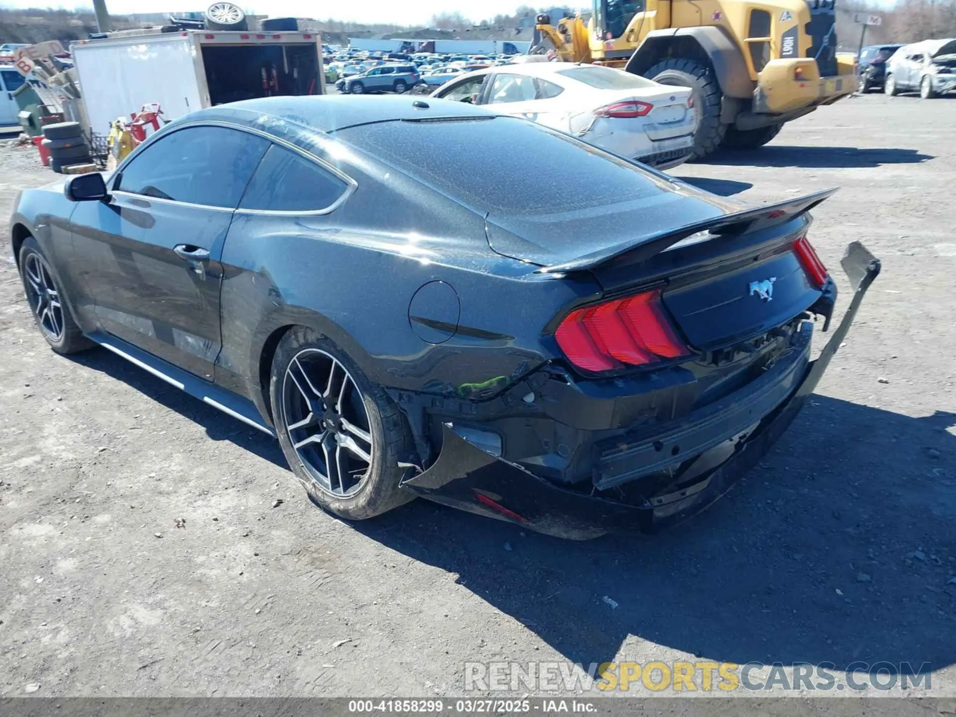 3 fotografías del automóvil dañado 1FA6P8TH2L5128971 FORD MUSTANG 2020