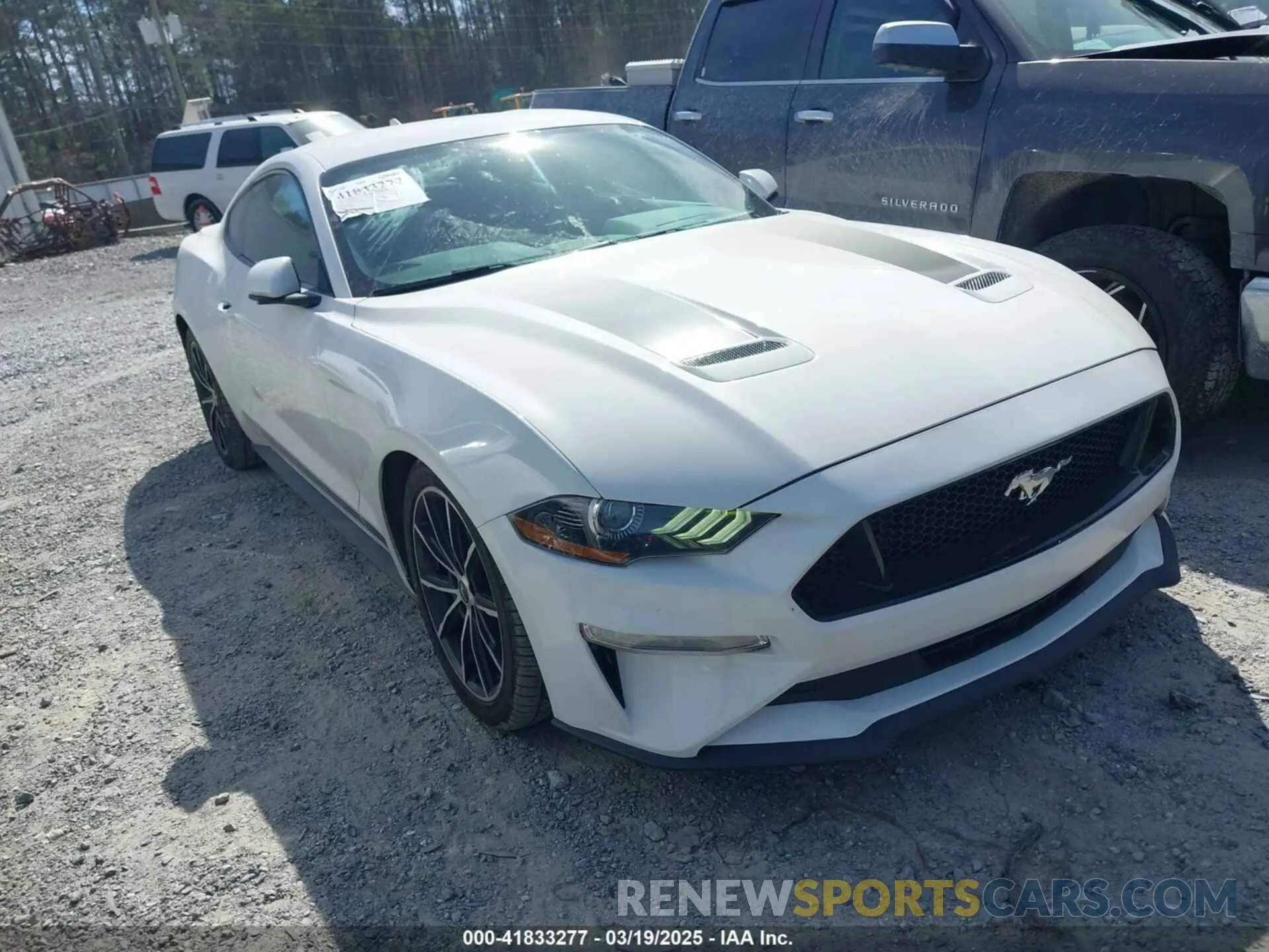 1 fotografías del automóvil dañado 1FA6P8TH2L5149304 FORD MUSTANG 2020