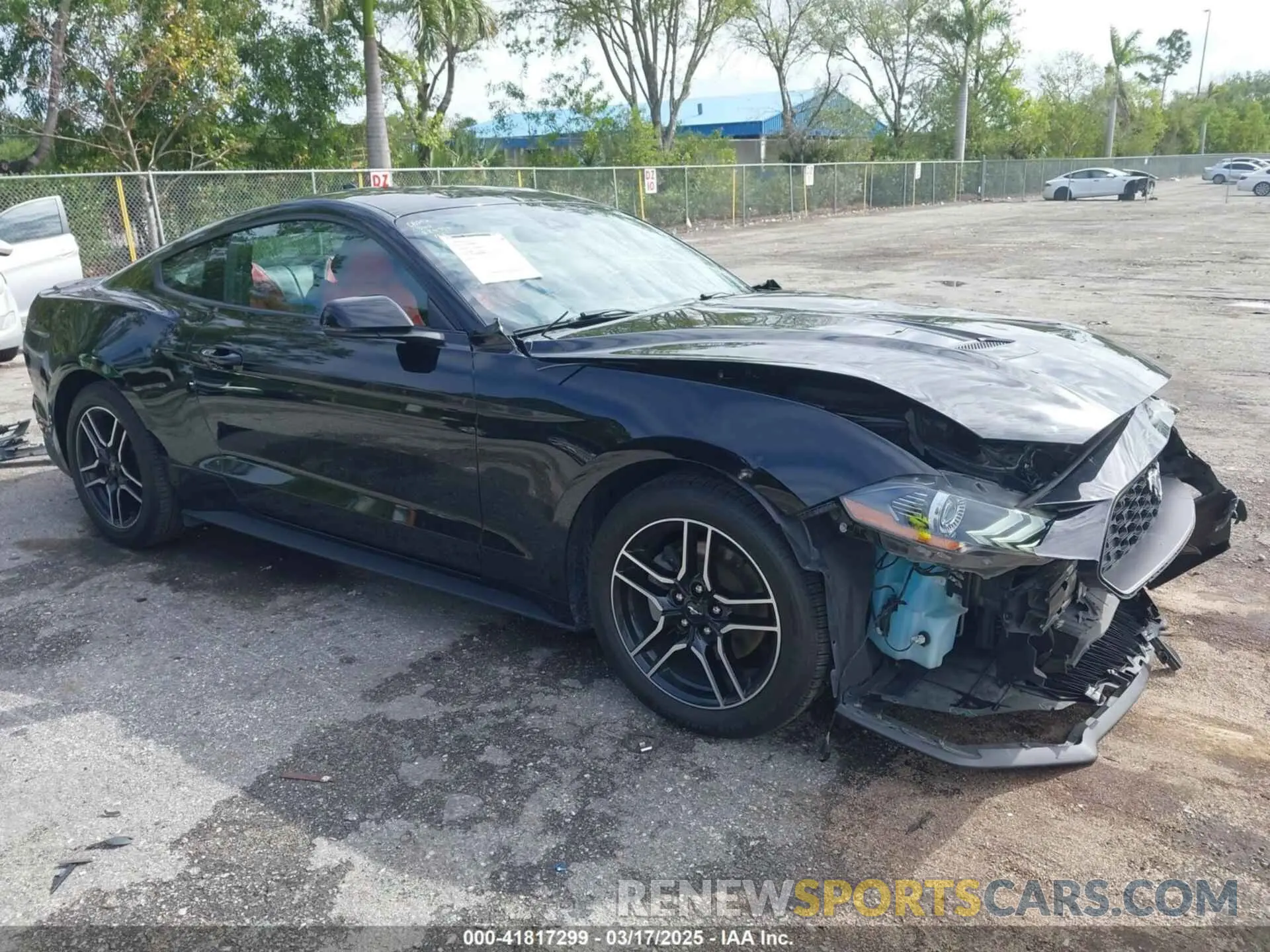 1 fotografías del automóvil dañado 1FA6P8TH2L5166636 FORD MUSTANG 2020