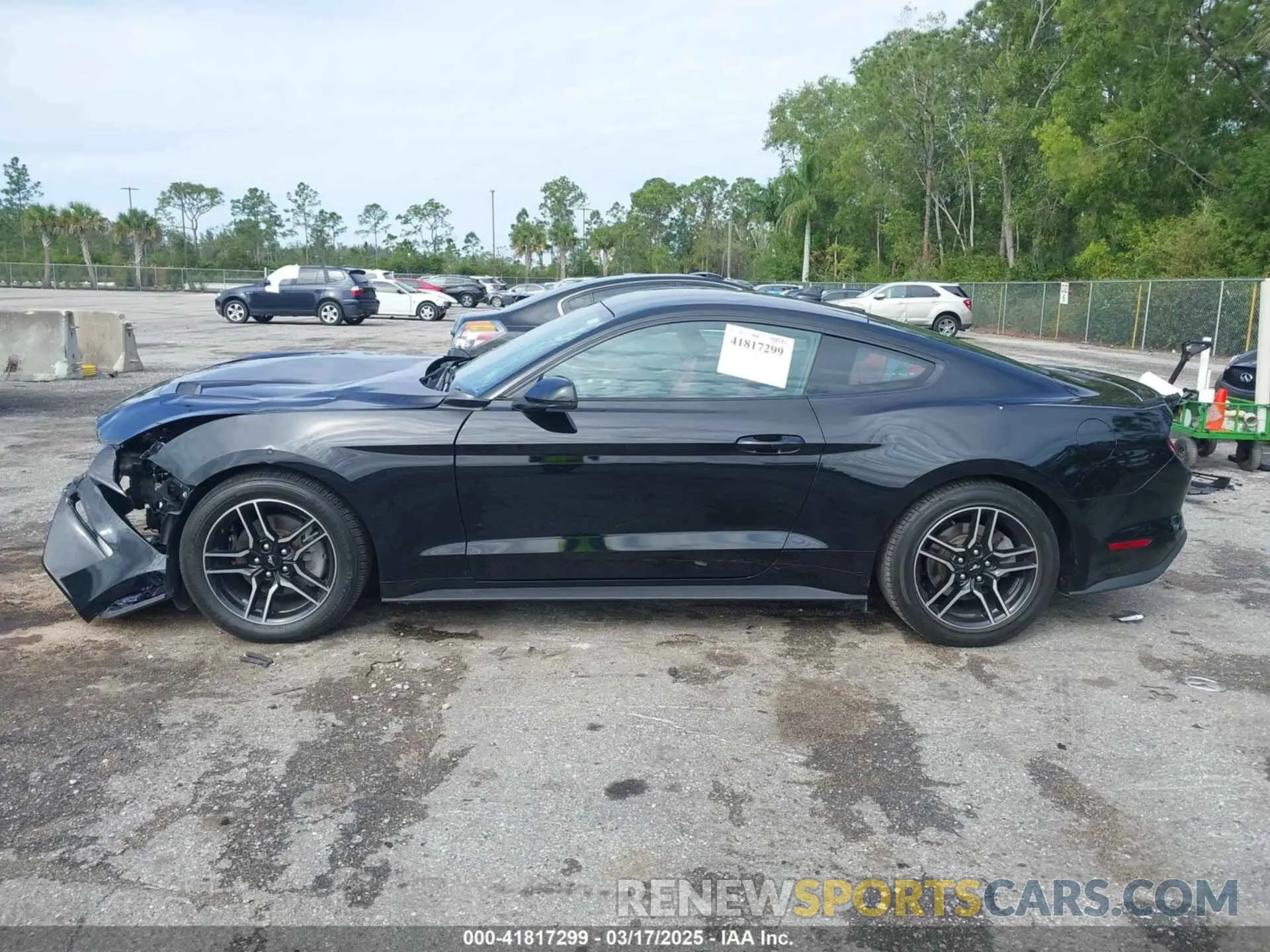 15 fotografías del automóvil dañado 1FA6P8TH2L5166636 FORD MUSTANG 2020