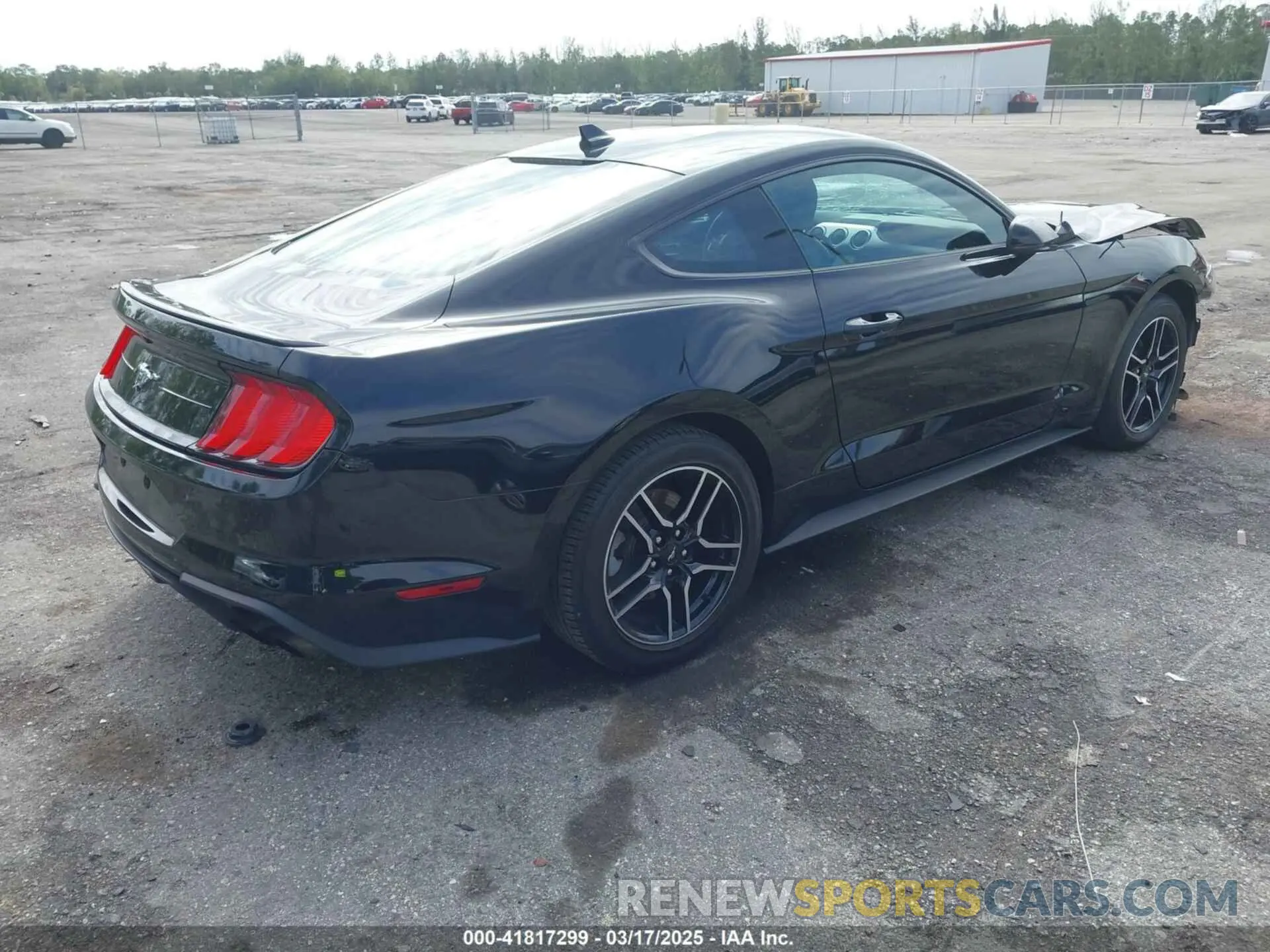 4 fotografías del automóvil dañado 1FA6P8TH2L5166636 FORD MUSTANG 2020
