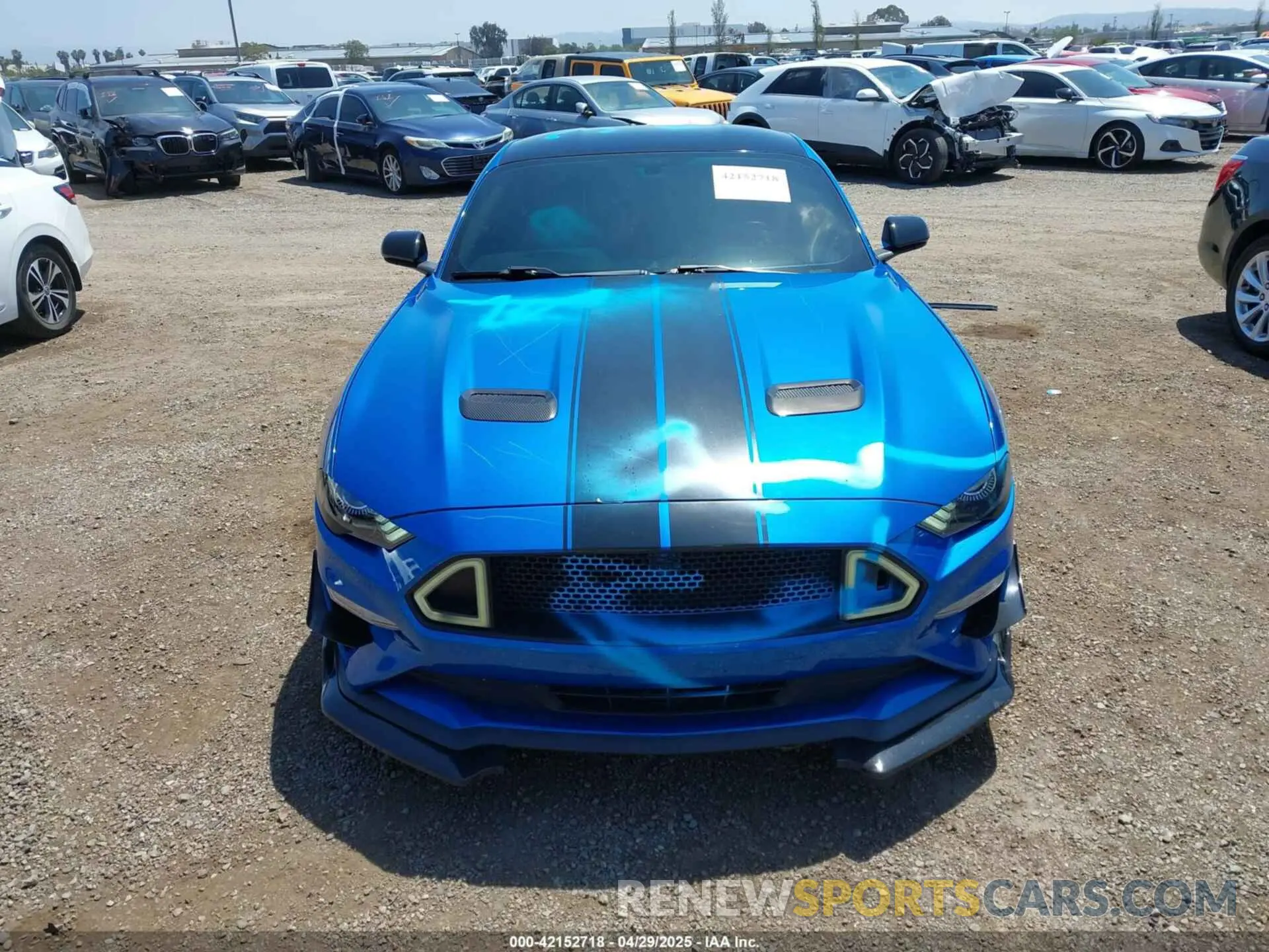13 fotografías del automóvil dañado 1FA6P8TH3L5133922 FORD MUSTANG 2020