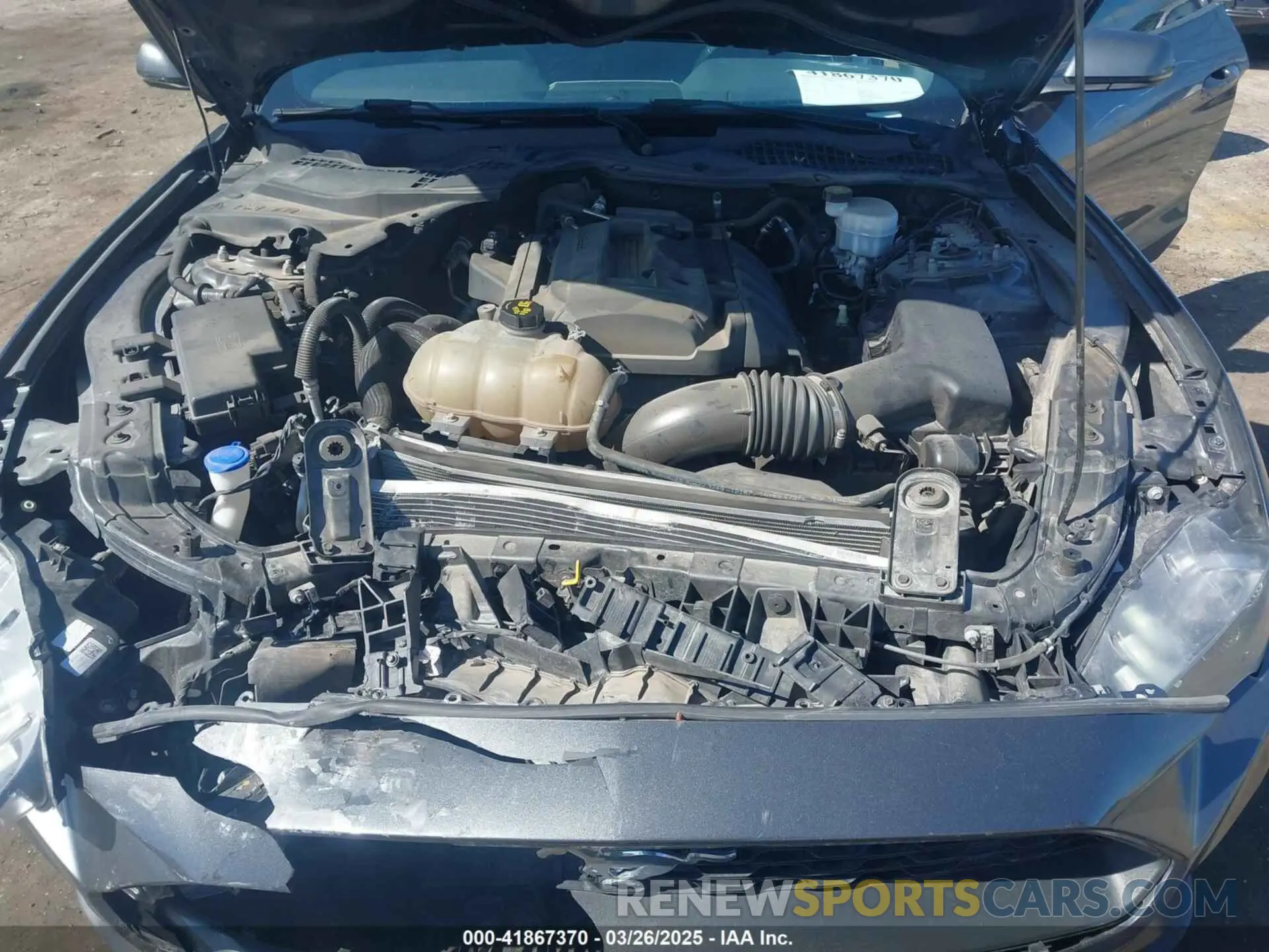 10 fotografías del automóvil dañado 1FA6P8TH4L5126297 FORD MUSTANG 2020