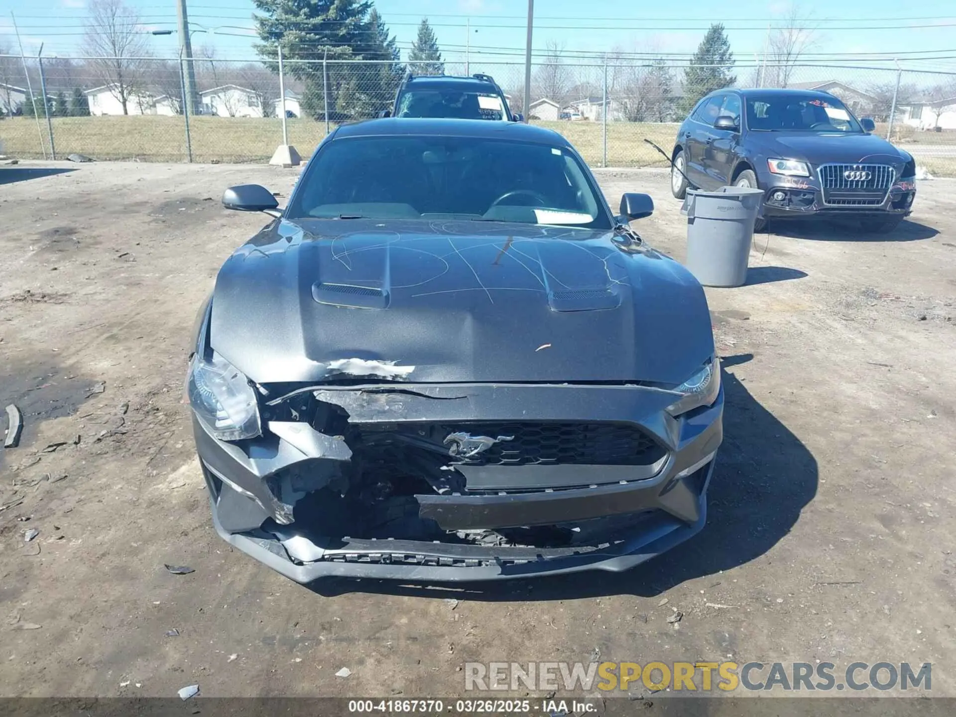 12 fotografías del automóvil dañado 1FA6P8TH4L5126297 FORD MUSTANG 2020