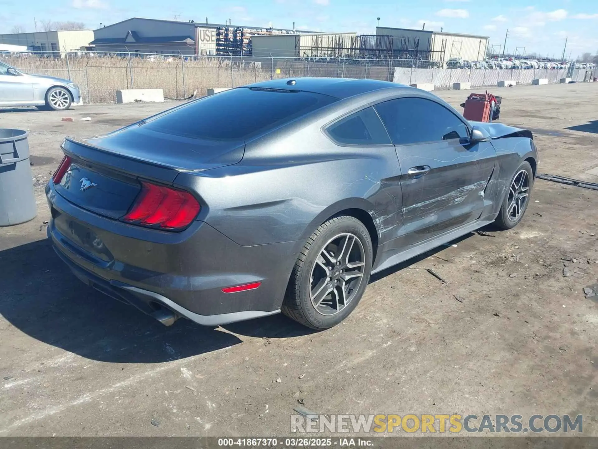4 fotografías del automóvil dañado 1FA6P8TH4L5126297 FORD MUSTANG 2020