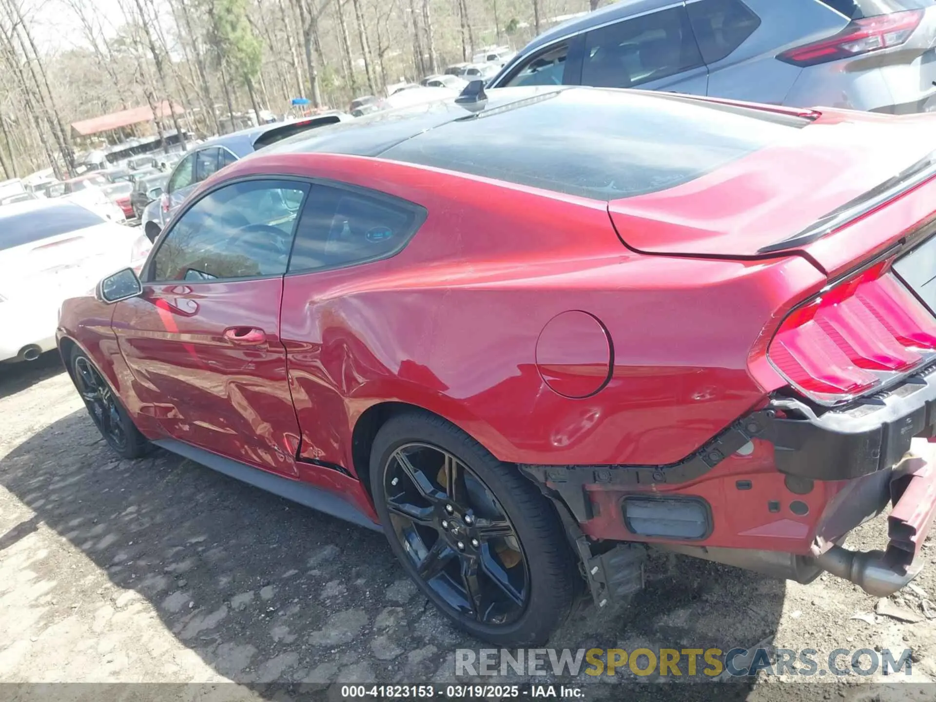 15 fotografías del automóvil dañado 1FA6P8TH4L5157565 FORD MUSTANG 2020