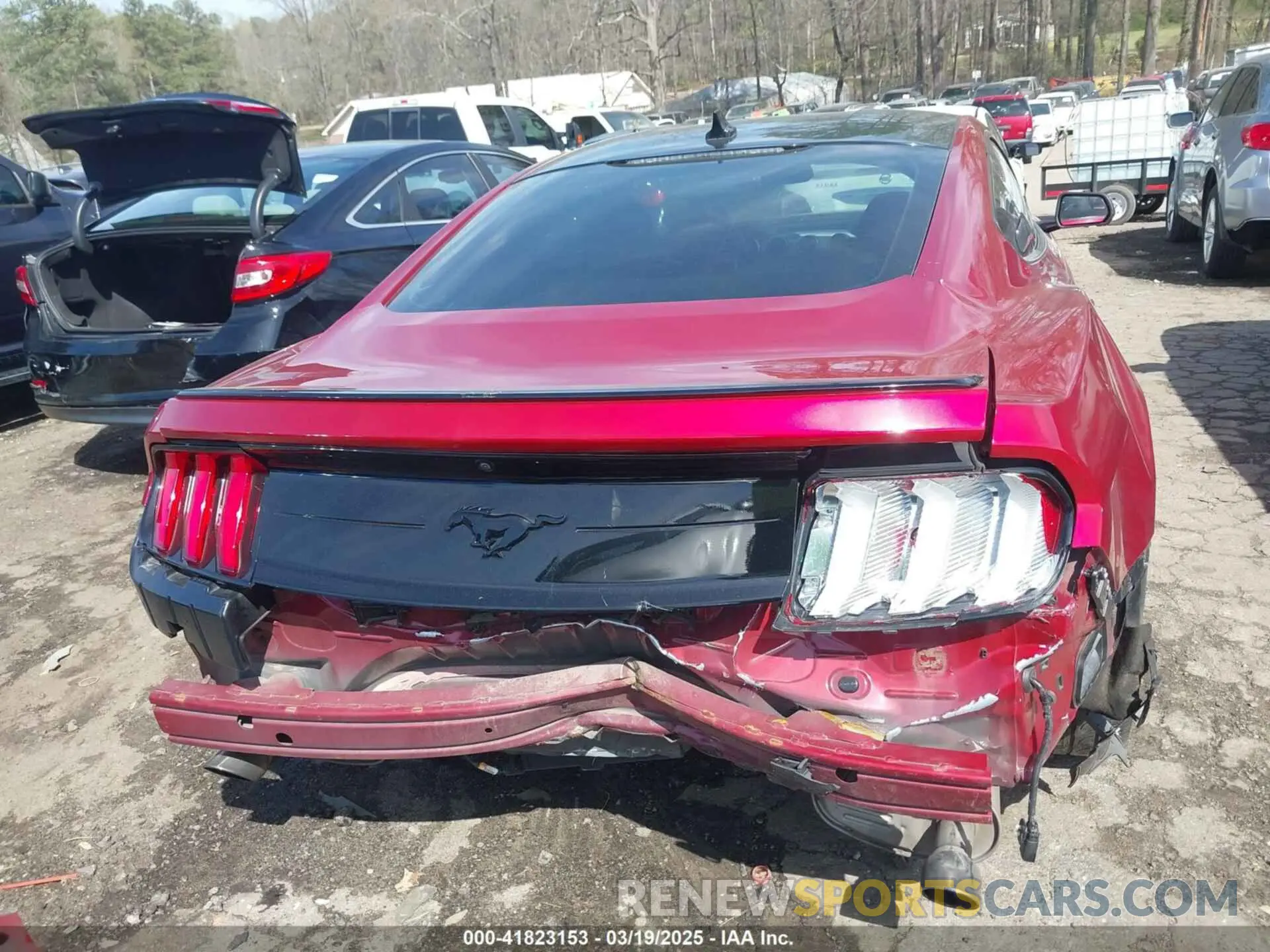 17 fotografías del automóvil dañado 1FA6P8TH4L5157565 FORD MUSTANG 2020