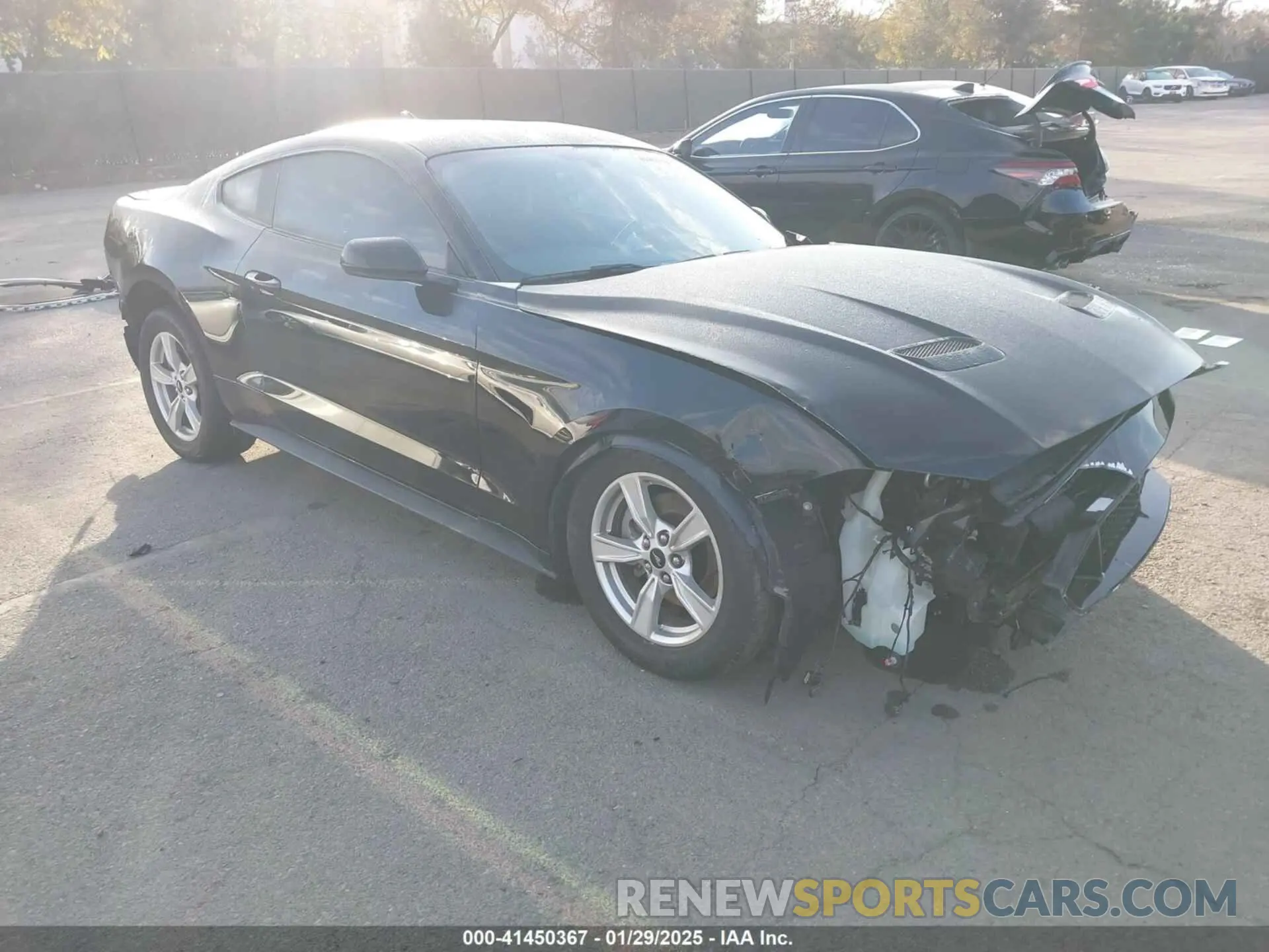 1 fotografías del automóvil dañado 1FA6P8TH4L5188492 FORD MUSTANG 2020