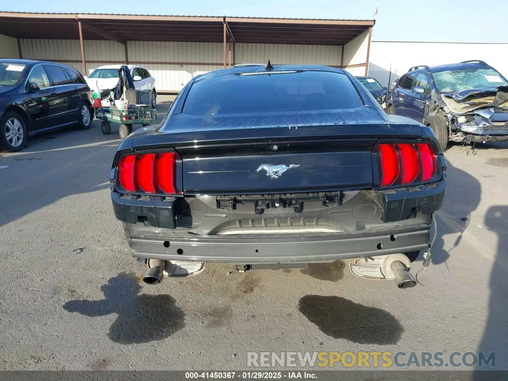 17 fotografías del automóvil dañado 1FA6P8TH4L5188492 FORD MUSTANG 2020