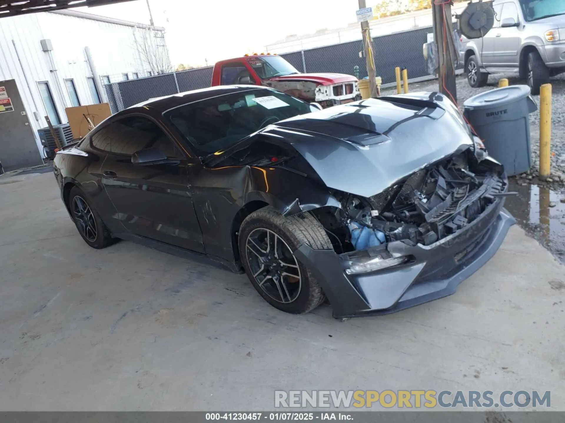 1 fotografías del automóvil dañado 1FA6P8TH5L5113803 FORD MUSTANG 2020