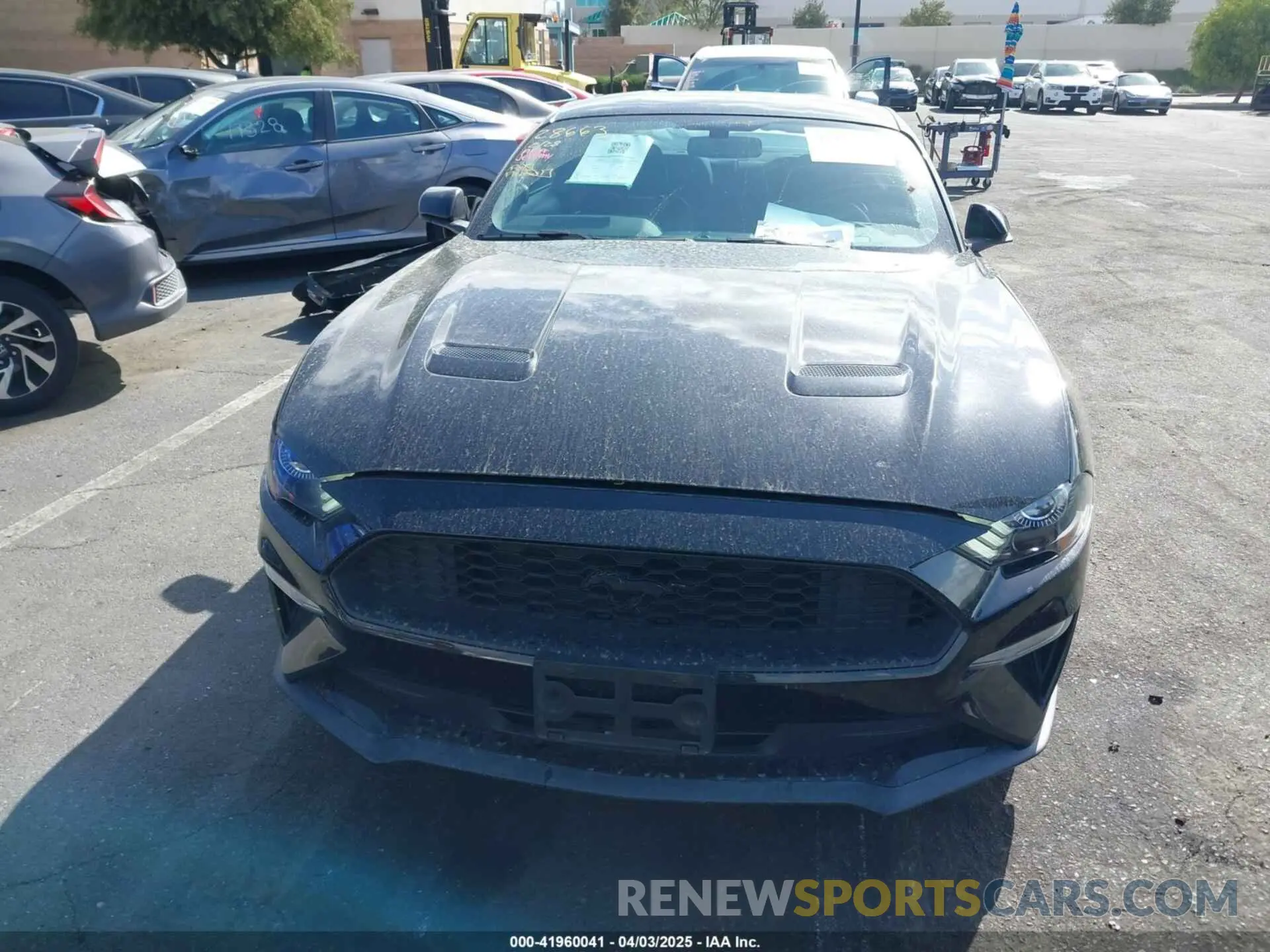 13 fotografías del automóvil dañado 1FA6P8TH5L5170244 FORD MUSTANG 2020