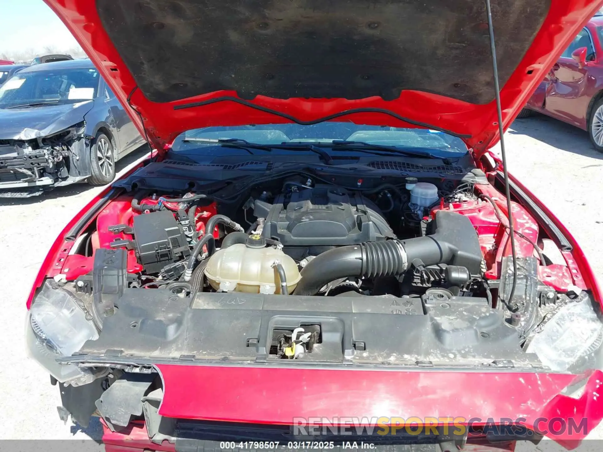 10 fotografías del automóvil dañado 1FA6P8TH6L5148110 FORD MUSTANG 2020