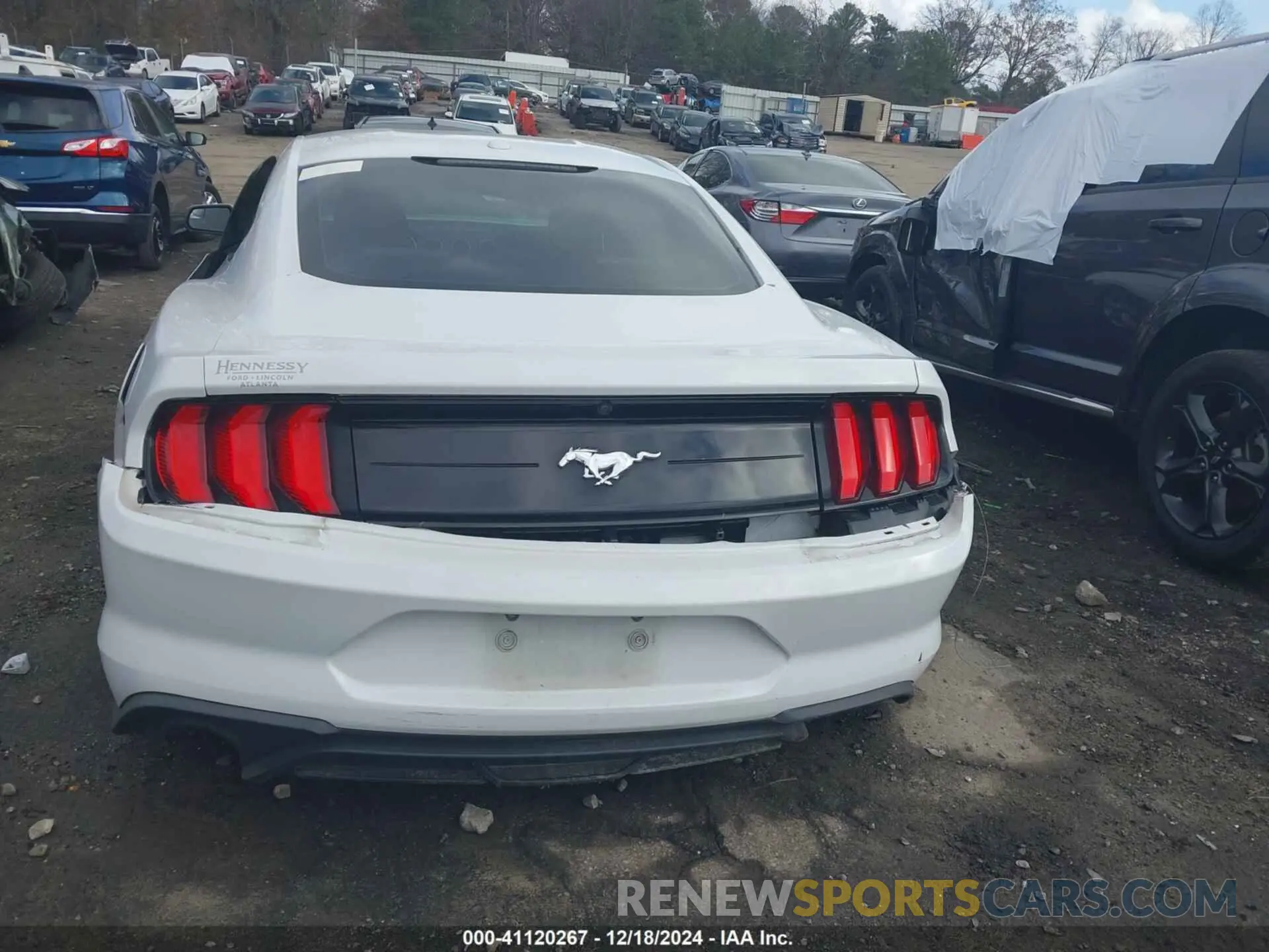 16 fotografías del automóvil dañado 1FA6P8TH7L5123071 FORD MUSTANG 2020