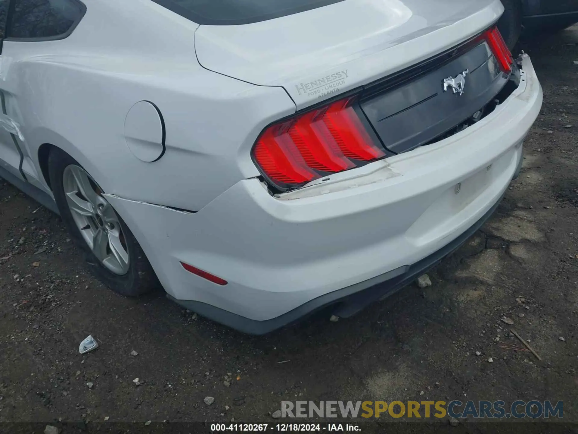 18 fotografías del automóvil dañado 1FA6P8TH7L5123071 FORD MUSTANG 2020