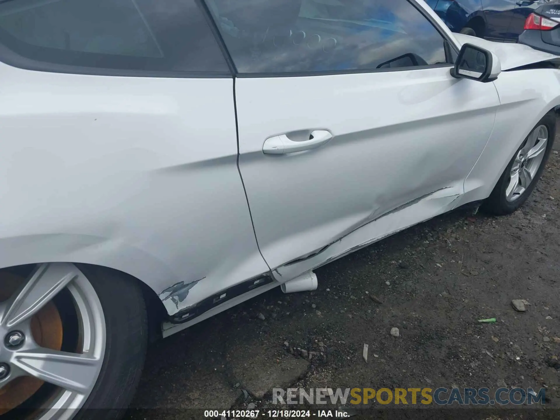 20 fotografías del automóvil dañado 1FA6P8TH7L5123071 FORD MUSTANG 2020