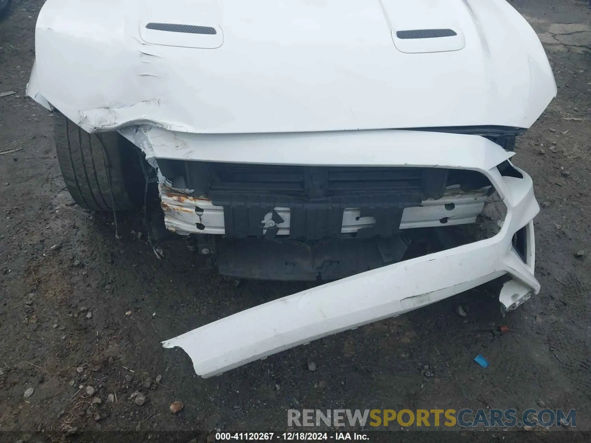6 fotografías del automóvil dañado 1FA6P8TH7L5123071 FORD MUSTANG 2020