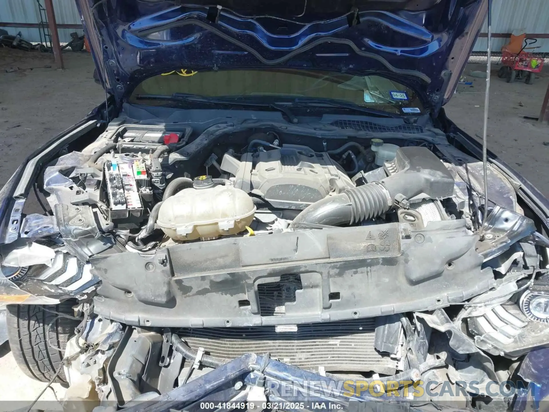 10 fotografías del automóvil dañado 1FA6P8TH7L5158581 FORD MUSTANG 2020