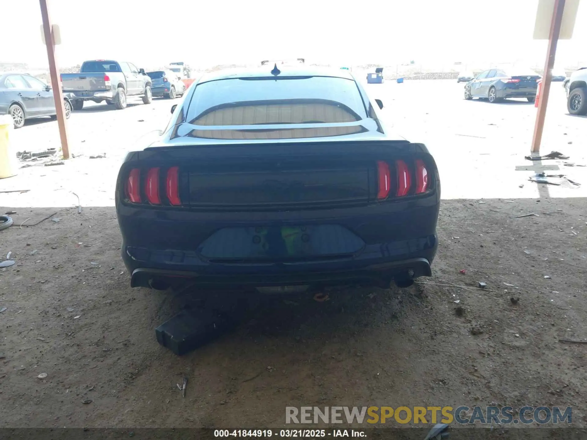 16 fotografías del automóvil dañado 1FA6P8TH7L5158581 FORD MUSTANG 2020