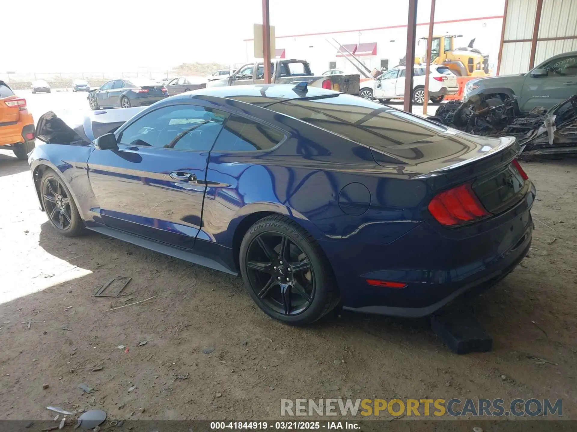 3 fotografías del automóvil dañado 1FA6P8TH7L5158581 FORD MUSTANG 2020