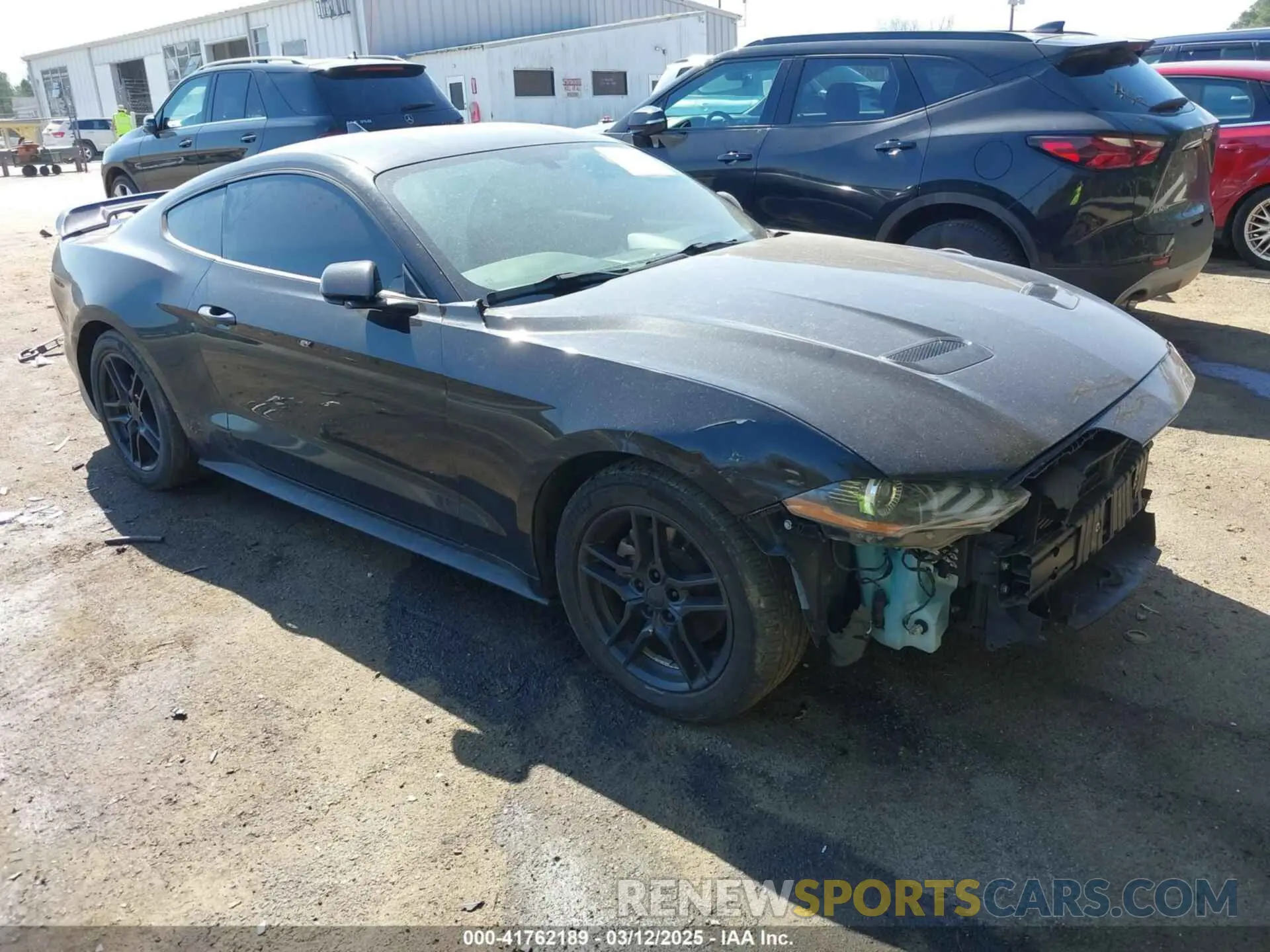 1 fotografías del automóvil dañado 1FA6P8TH8L5161523 FORD MUSTANG 2020