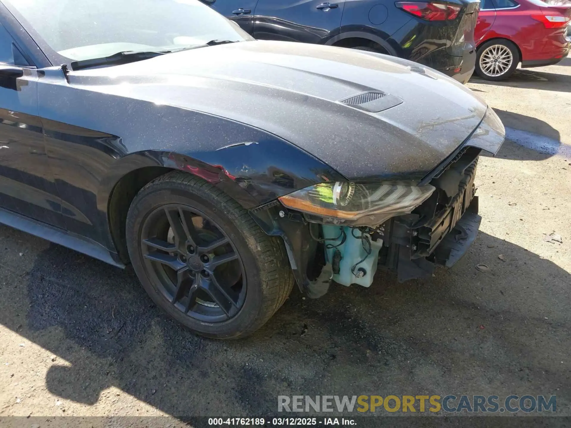 17 fotografías del automóvil dañado 1FA6P8TH8L5161523 FORD MUSTANG 2020
