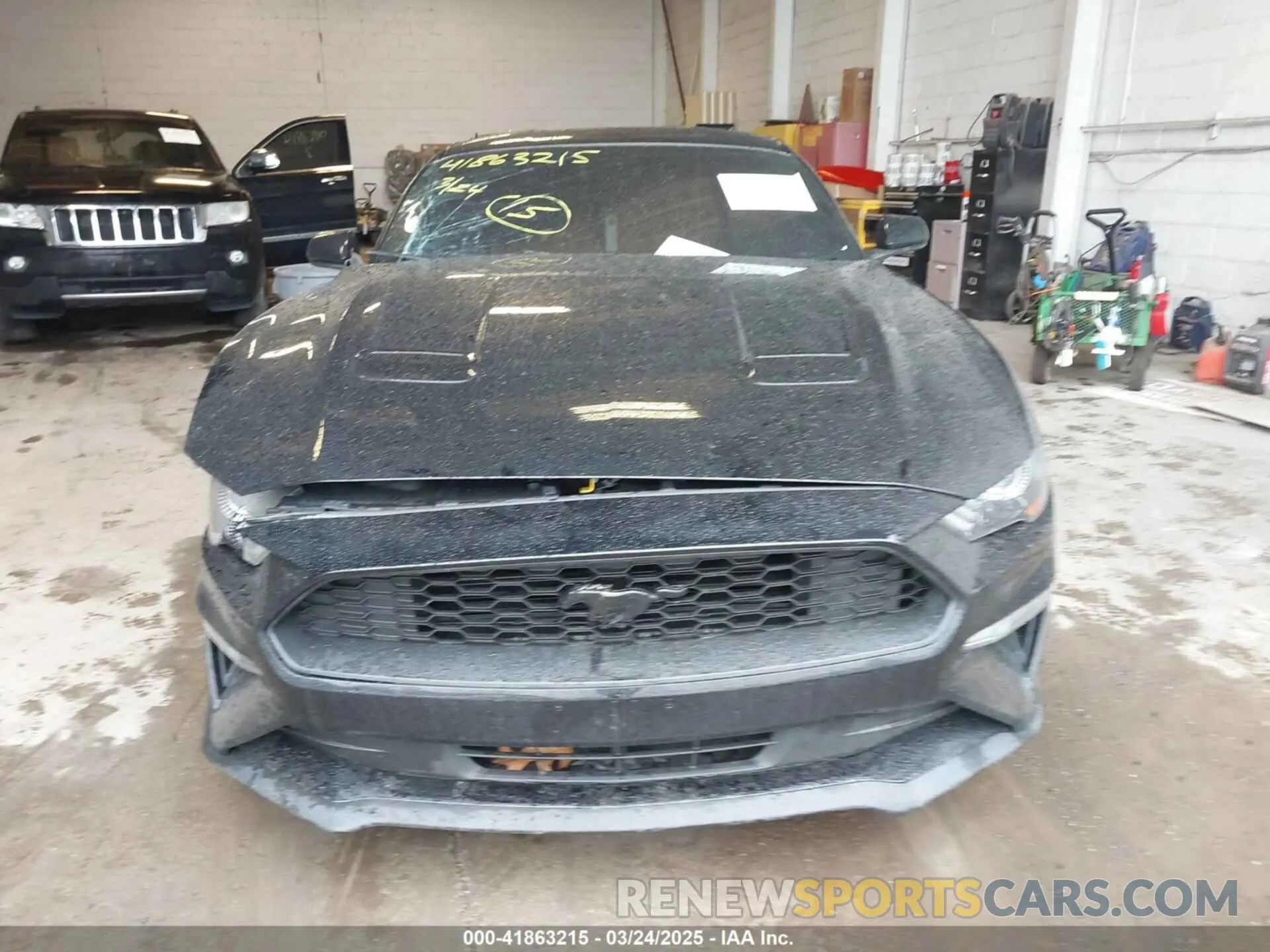 12 fotografías del automóvil dañado 1FA6P8TH8L5171016 FORD MUSTANG 2020