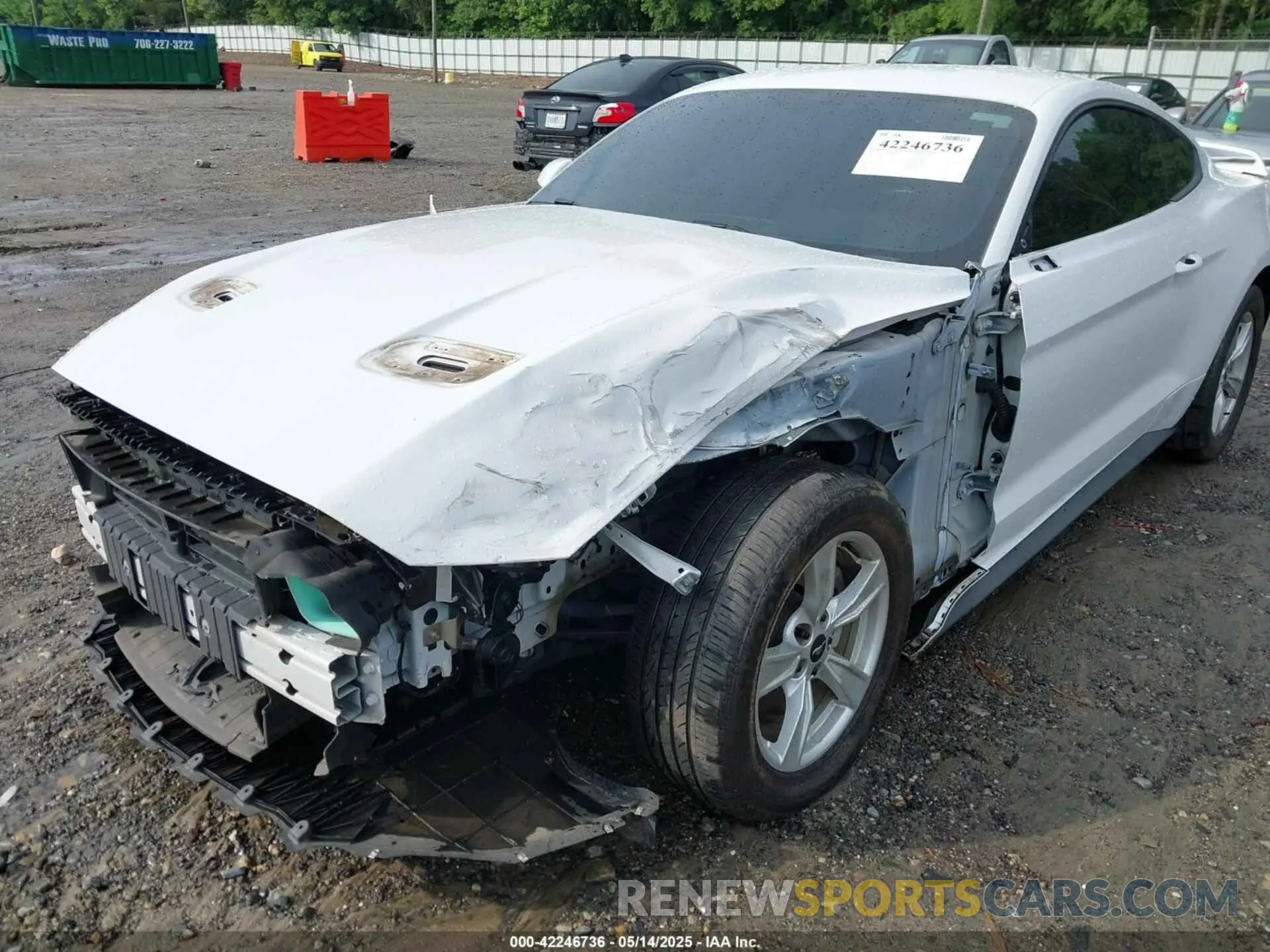 6 fotografías del automóvil dañado 1FA6P8TH9L5132788 FORD MUSTANG 2020