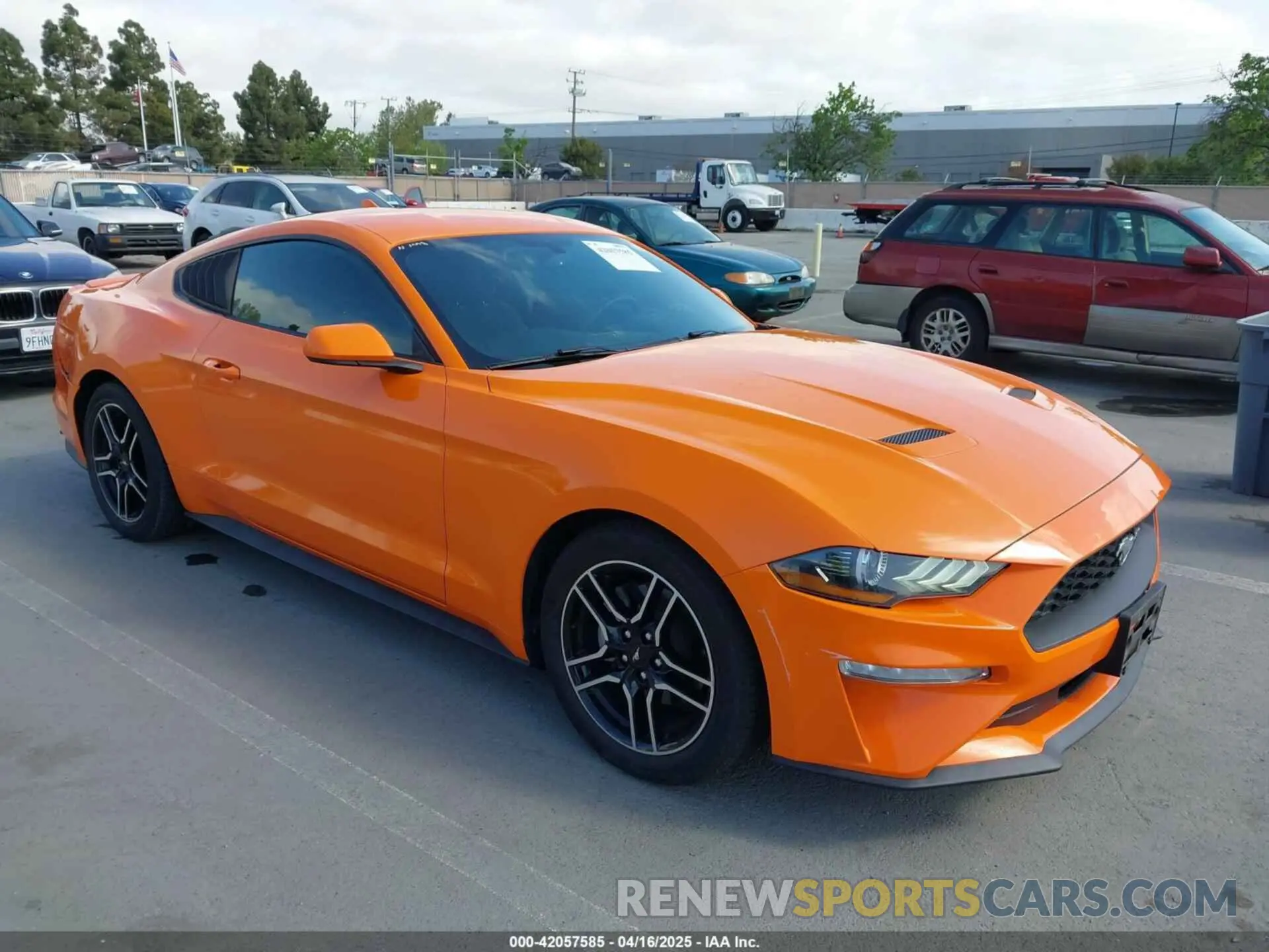 1 fotografías del automóvil dañado 1FA6P8TH9L5177150 FORD MUSTANG 2020