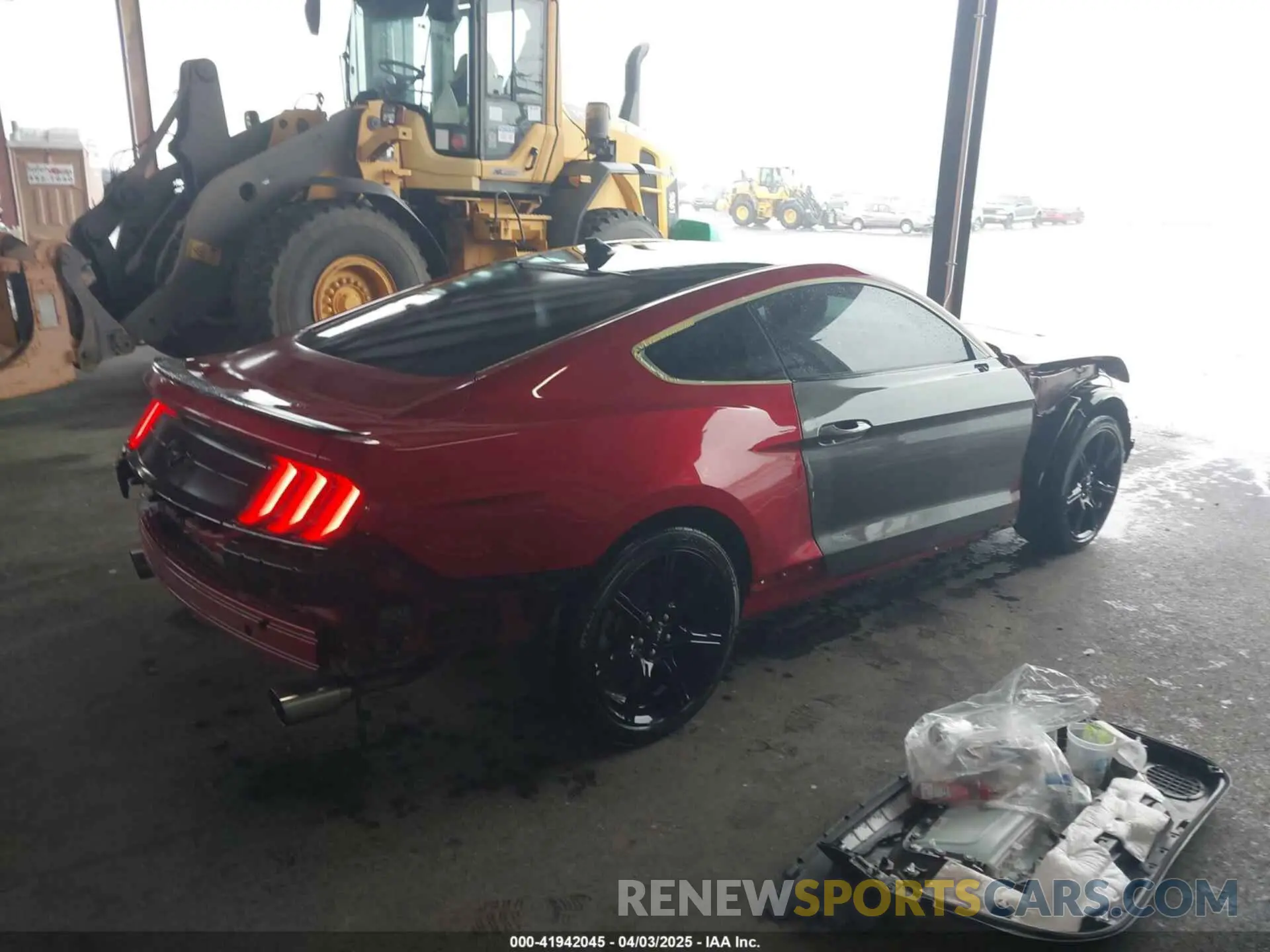 4 fotografías del automóvil dañado 1FA6P8TH9L5181750 FORD MUSTANG 2020