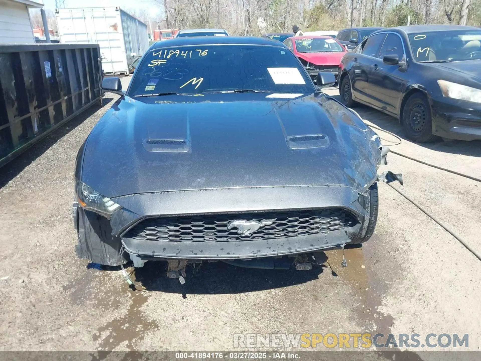 13 fotografías del automóvil dañado 1FA6P8TH9L5187290 FORD MUSTANG 2020