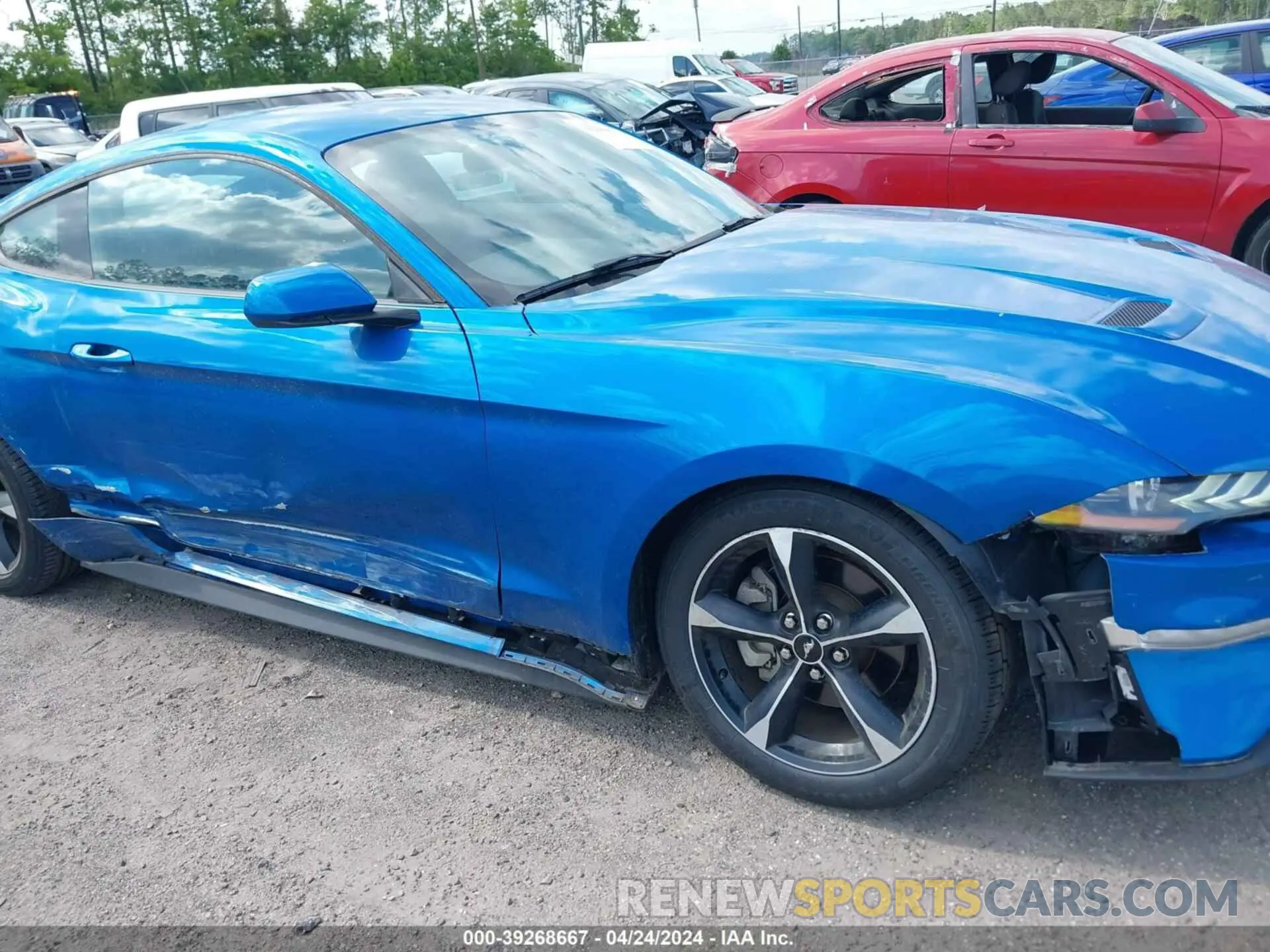 6 fotografías del automóvil dañado 1FA6P8THXL5129382 FORD MUSTANG 2020