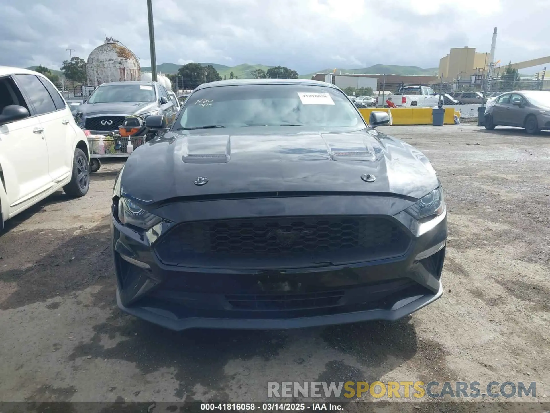 12 fotografías del automóvil dañado 1FA6P8THXL5177271 FORD MUSTANG 2020