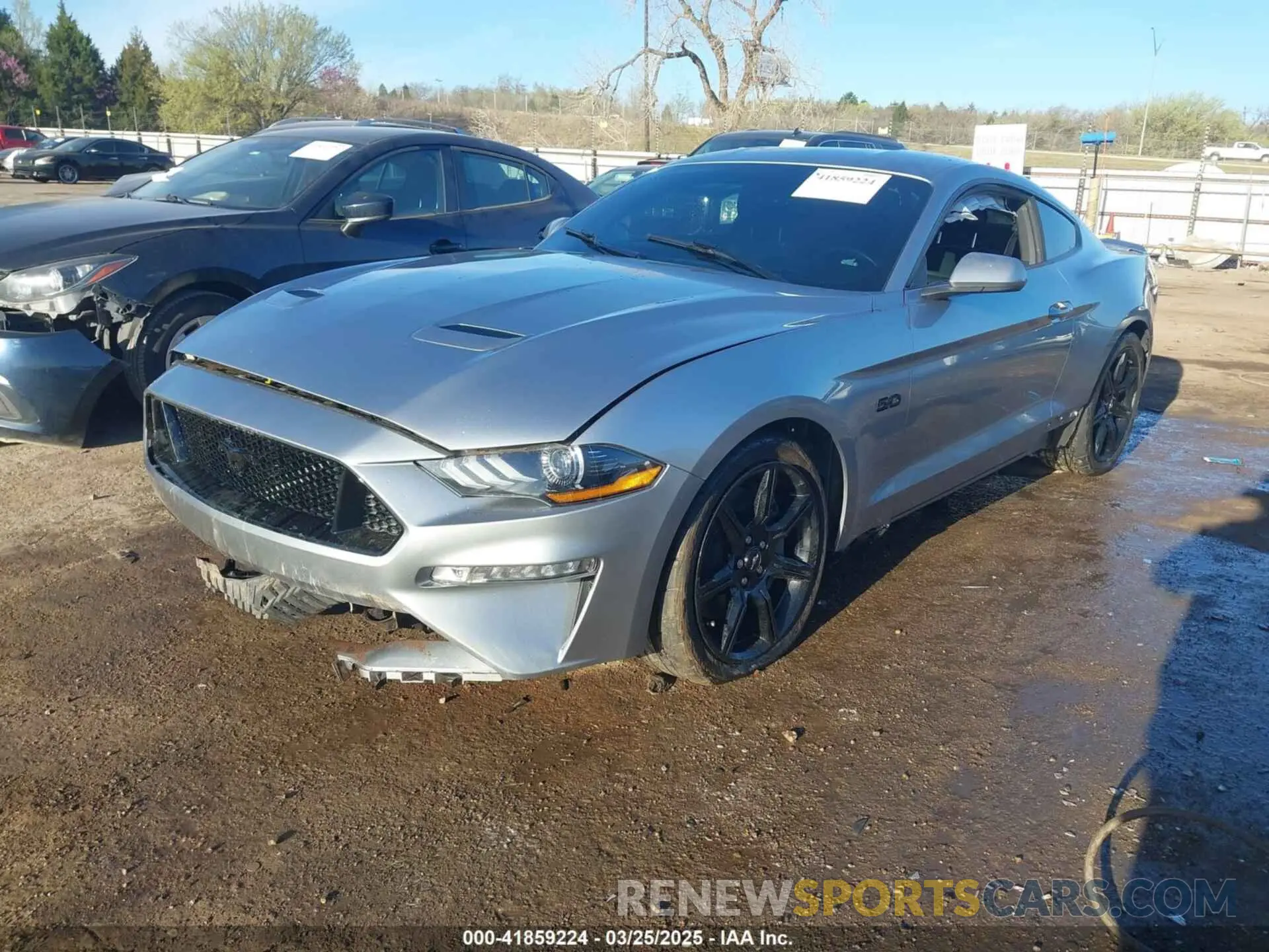 2 fotografías del automóvil dañado 1FACP8CS3L5176235 FORD MUSTANG 2020