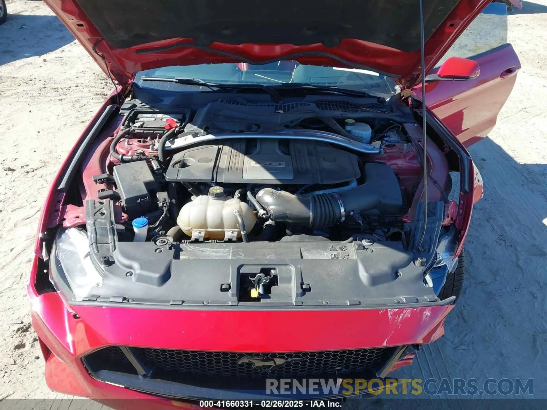 10 fotografías del automóvil dañado 1FATP8FF0L5127492 FORD MUSTANG 2020
