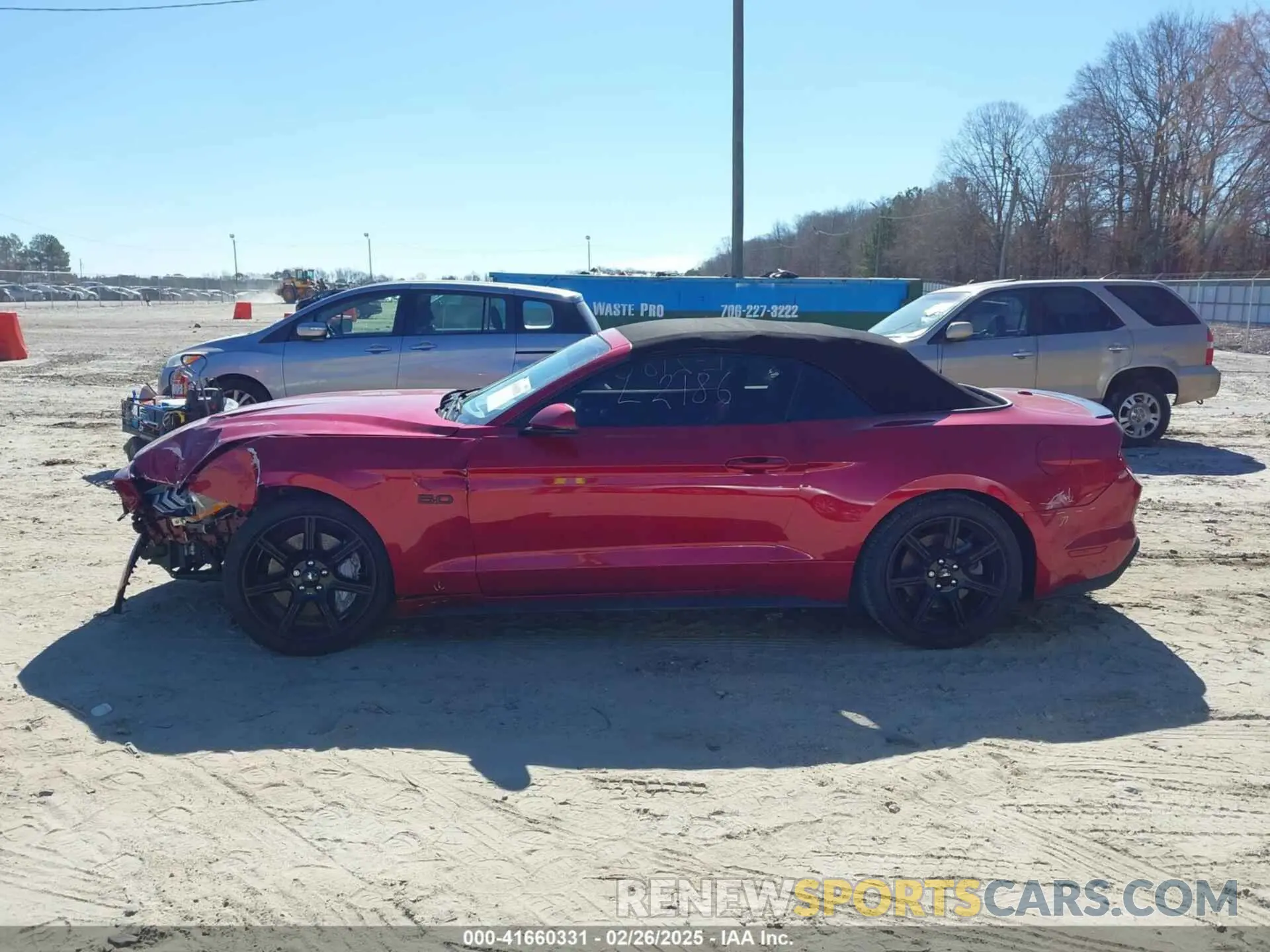 14 fotografías del automóvil dañado 1FATP8FF0L5127492 FORD MUSTANG 2020
