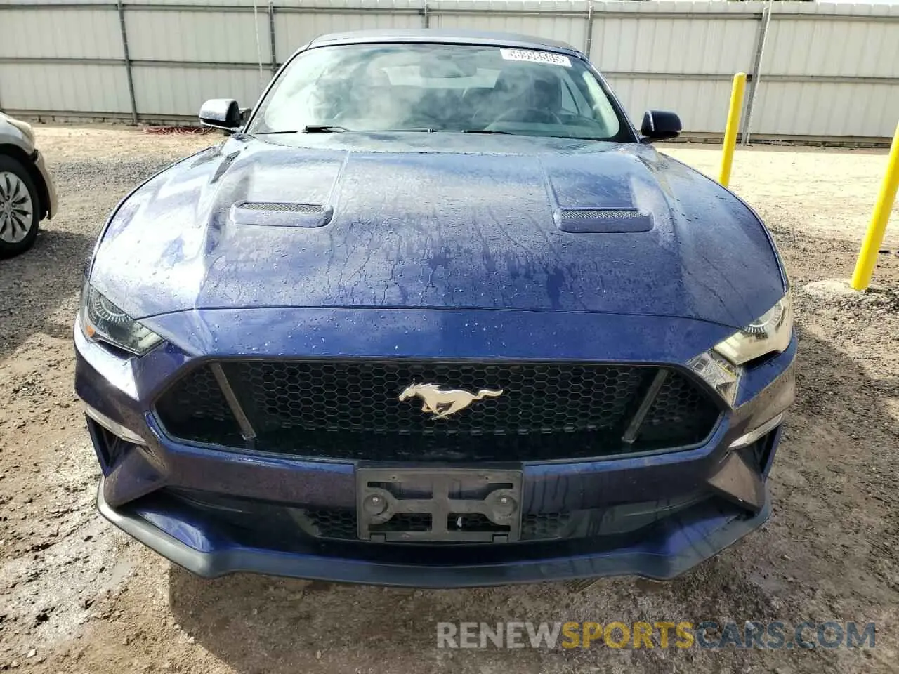 5 fotografías del automóvil dañado 1FATP8FF1L5111835 FORD MUSTANG 2020