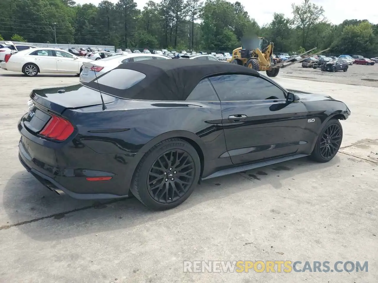 3 fotografías del automóvil dañado 1FATP8FF2L5157741 FORD MUSTANG 2020