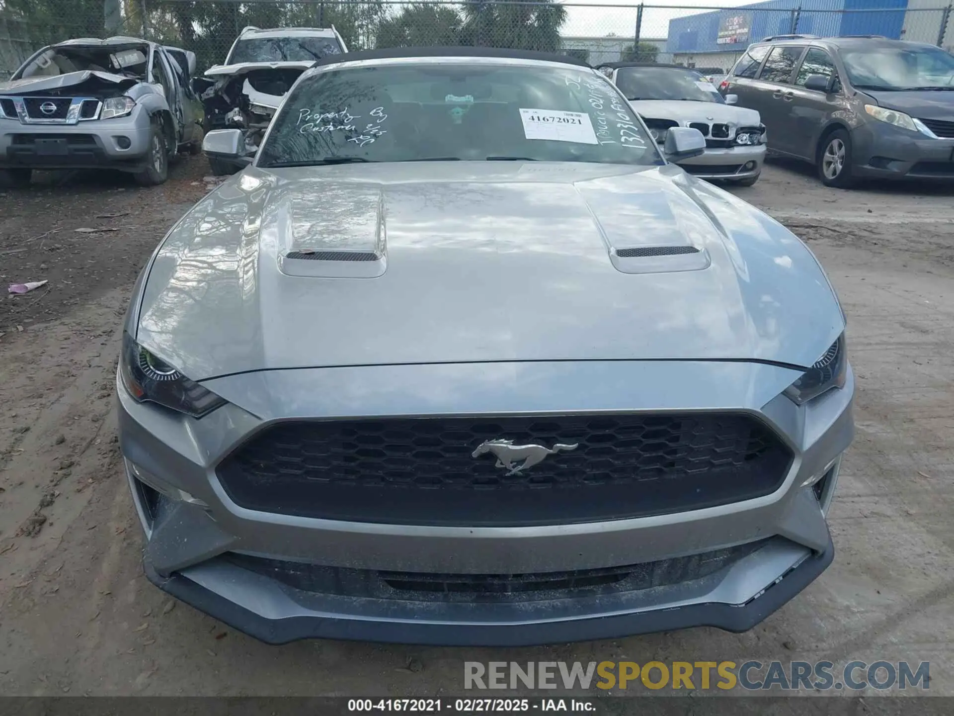 12 fotografías del automóvil dañado 1FATP8UH1L5137310 FORD MUSTANG 2020