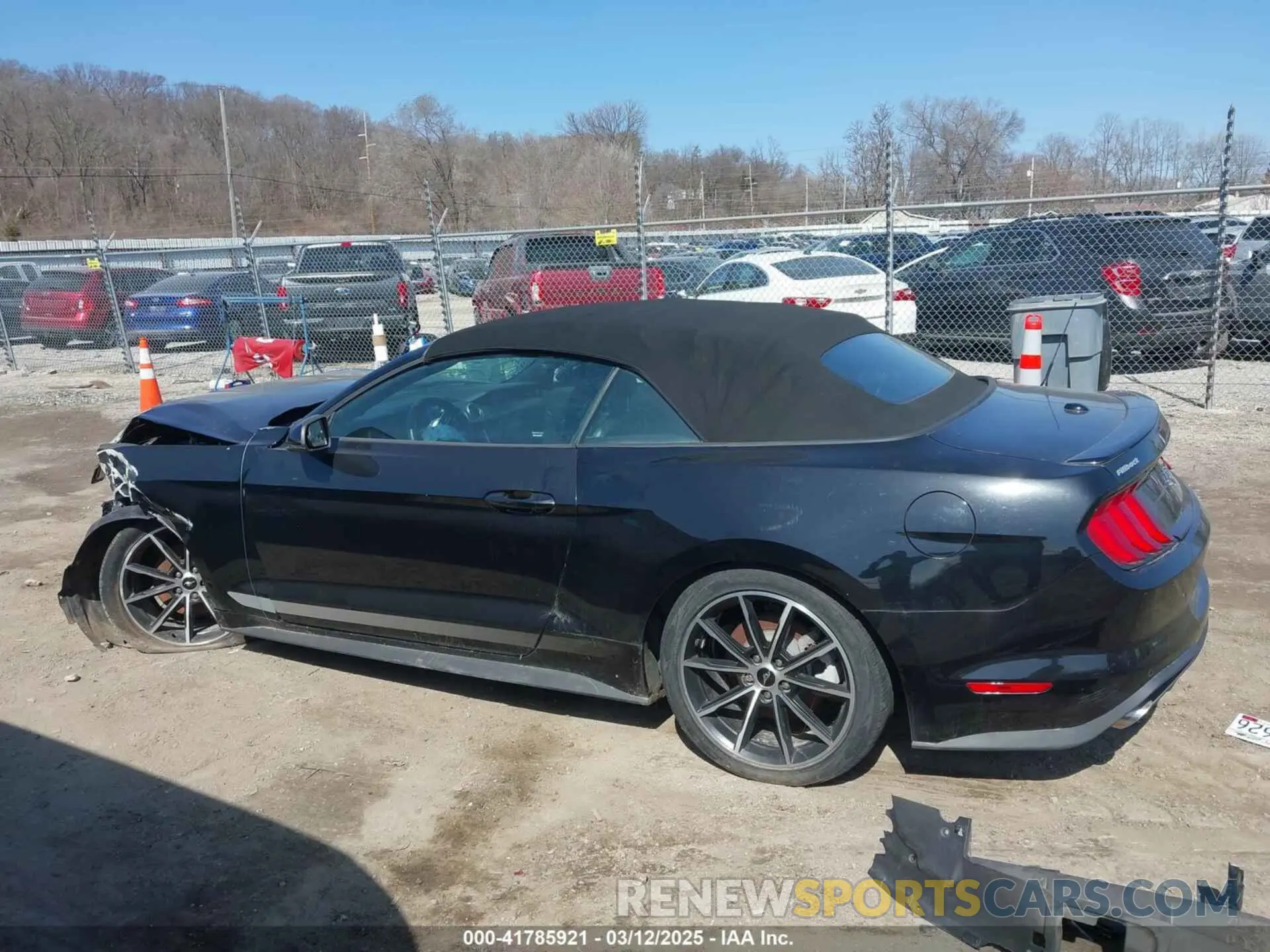 15 fotografías del automóvil dañado 1FATP8UH2L5134691 FORD MUSTANG 2020