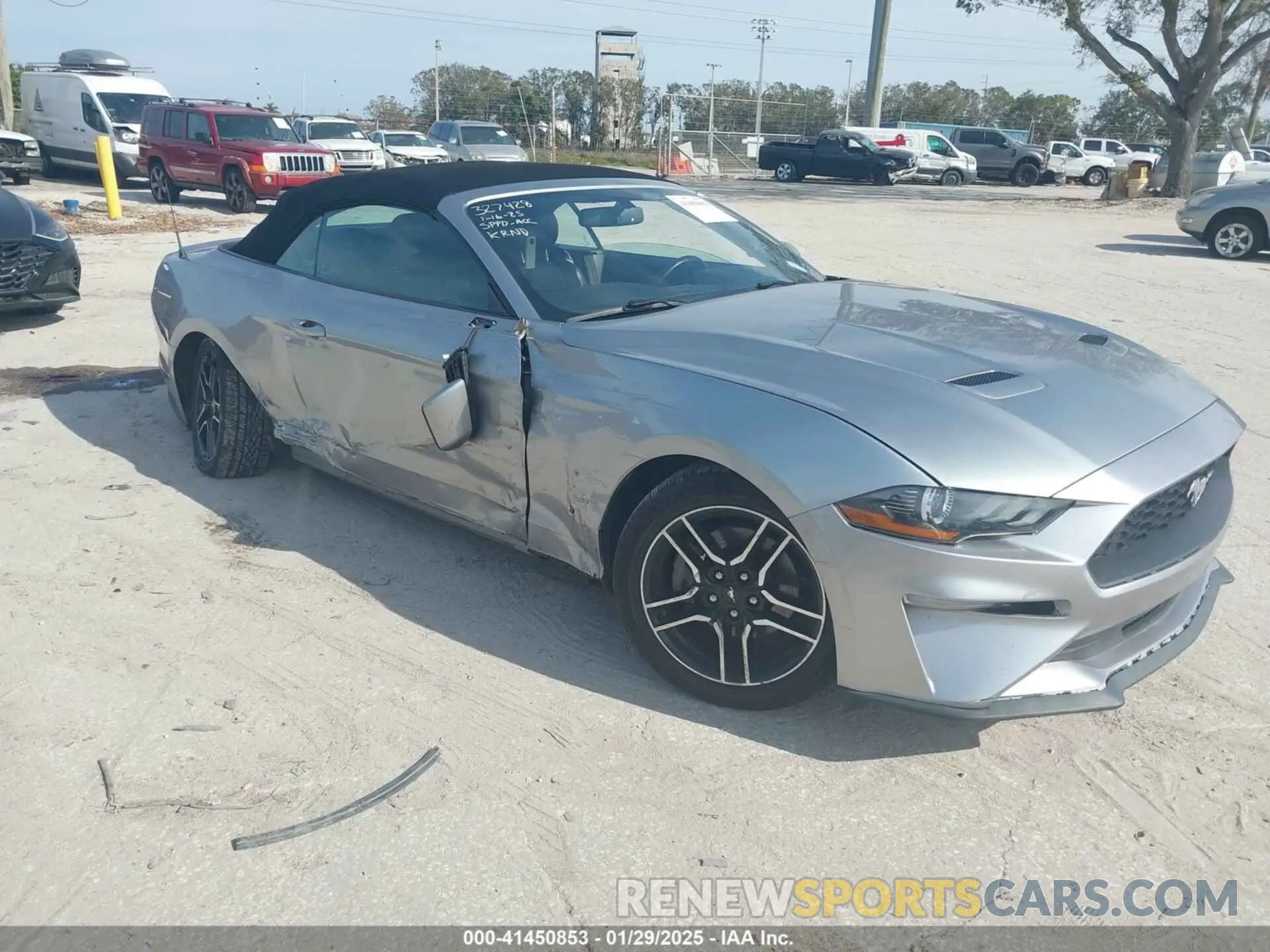 1 fotografías del automóvil dañado 1FATP8UH3L5120704 FORD MUSTANG 2020
