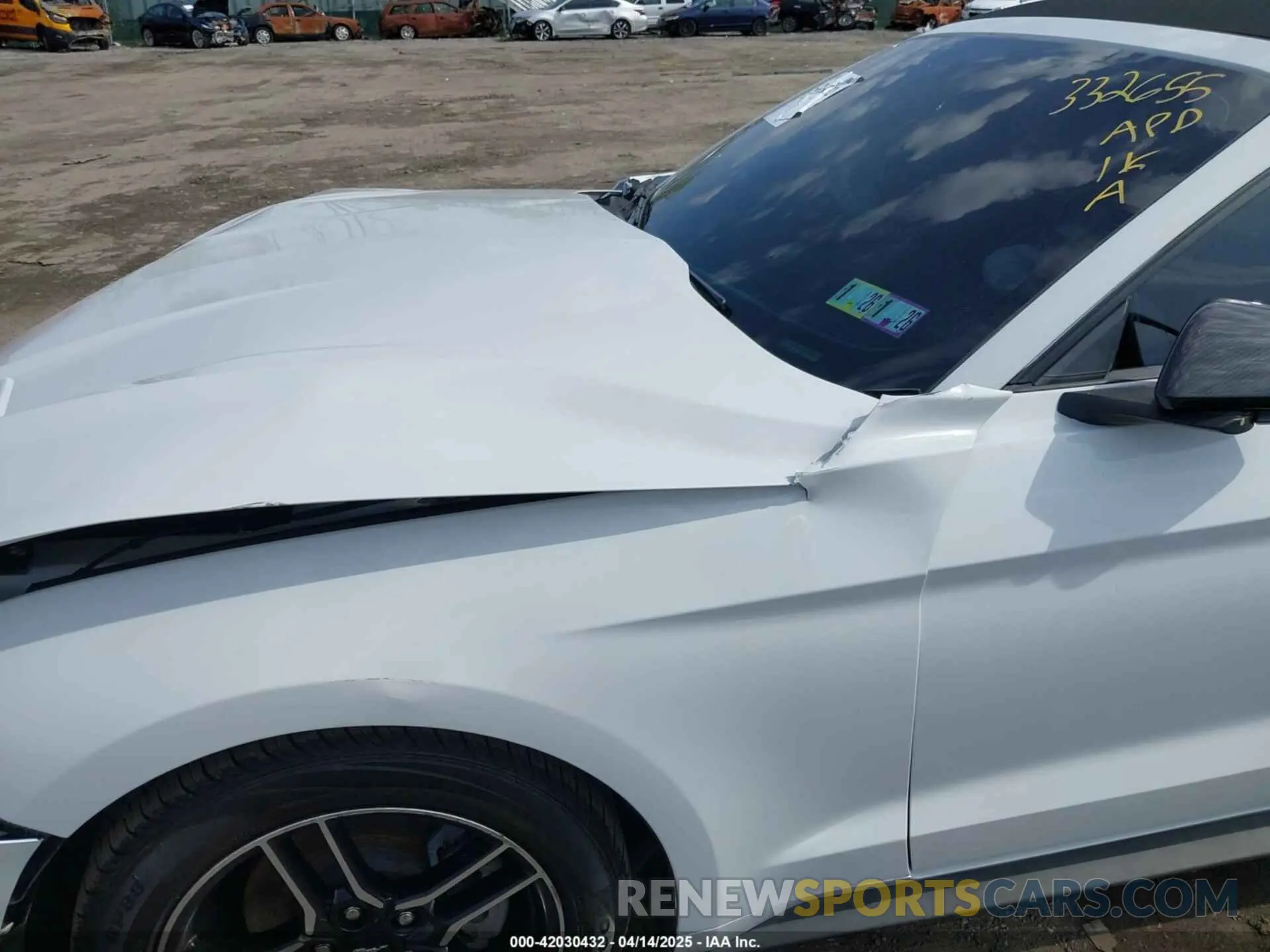 18 fotografías del automóvil dañado 1FATP8UH5L5137682 FORD MUSTANG 2020