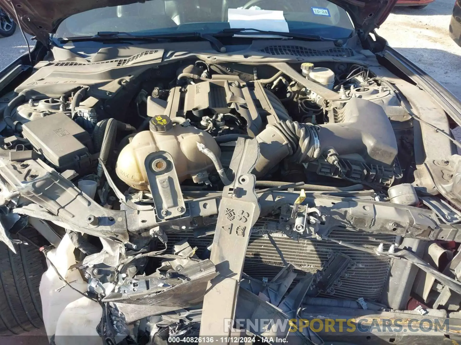 10 fotografías del automóvil dañado 1FATP8UH6L5114539 FORD MUSTANG 2020