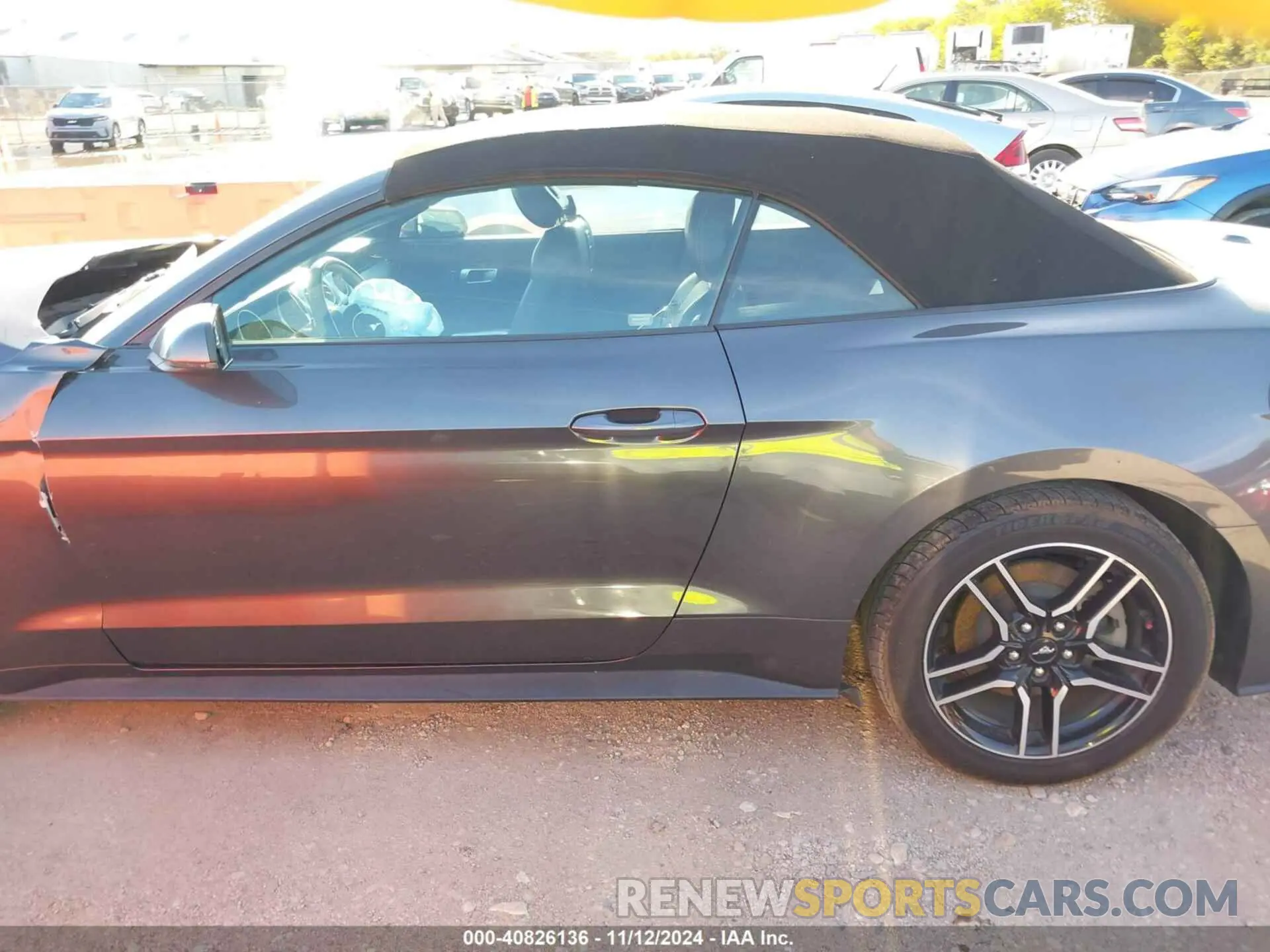14 fotografías del automóvil dañado 1FATP8UH6L5114539 FORD MUSTANG 2020