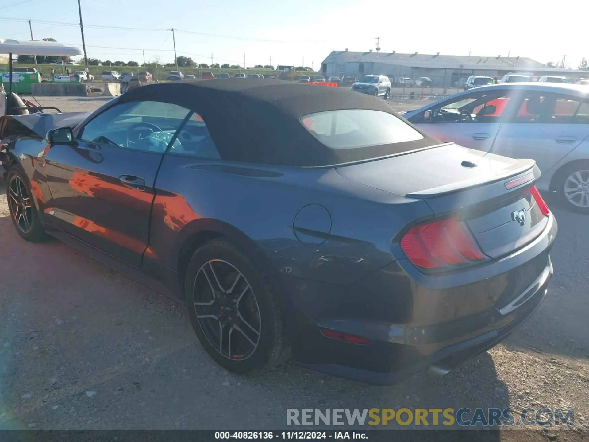 3 fotografías del automóvil dañado 1FATP8UH6L5114539 FORD MUSTANG 2020
