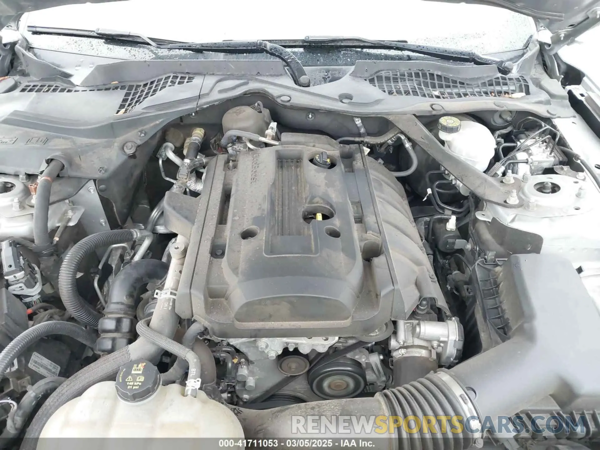 10 fotografías del automóvil dañado 1FATP8UH9L5131366 FORD MUSTANG 2020