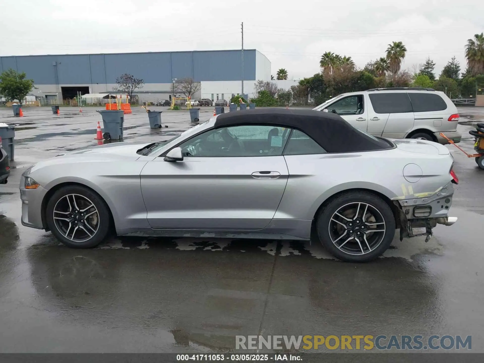 15 fotografías del automóvil dañado 1FATP8UH9L5131366 FORD MUSTANG 2020